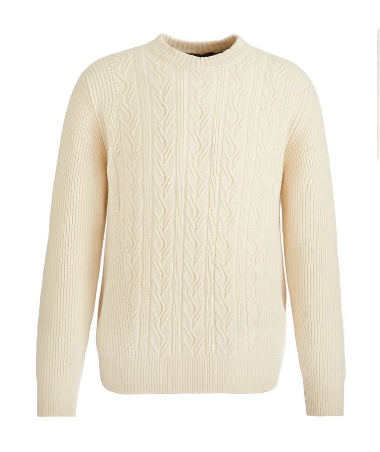 Cashmere Cable Knit Sweater image 0