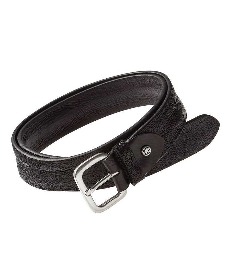 Pebbled leather Belt image 0