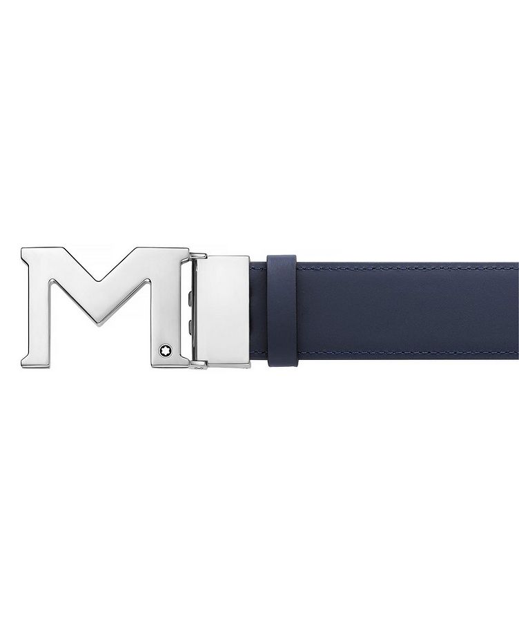 Reversible M Buckle Leather Belt image 1