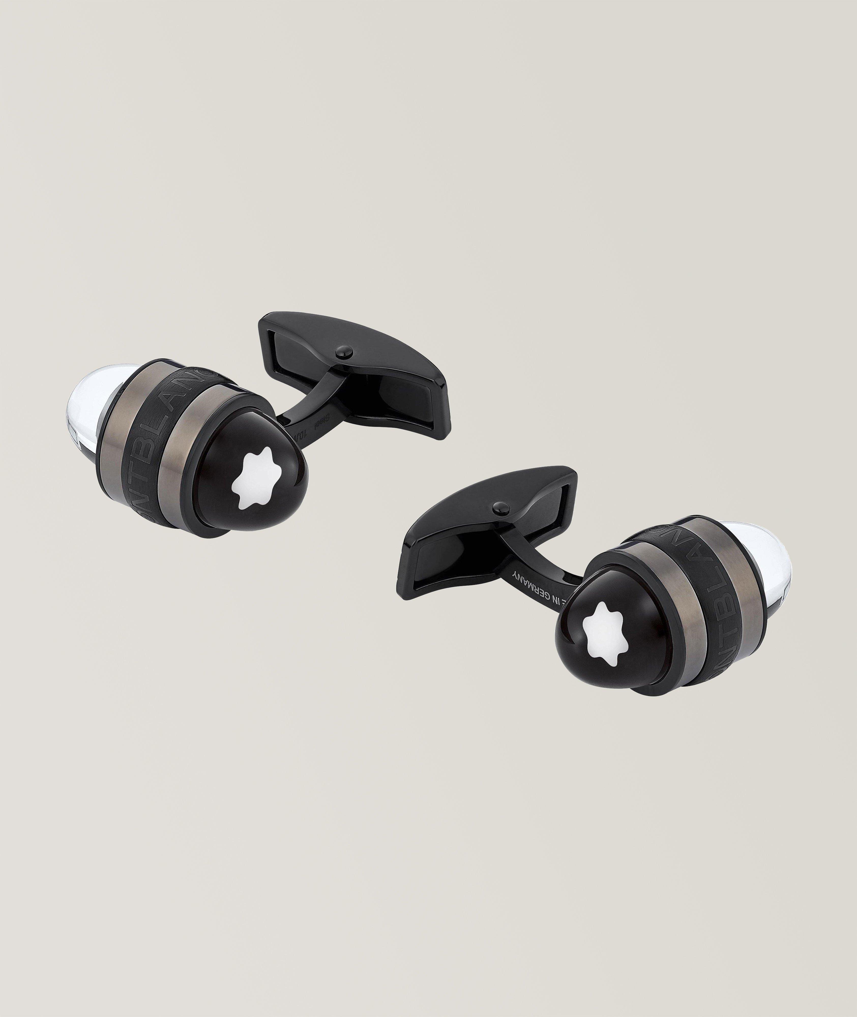 StarWalker Steel and Lacquer Cufflinks image 0