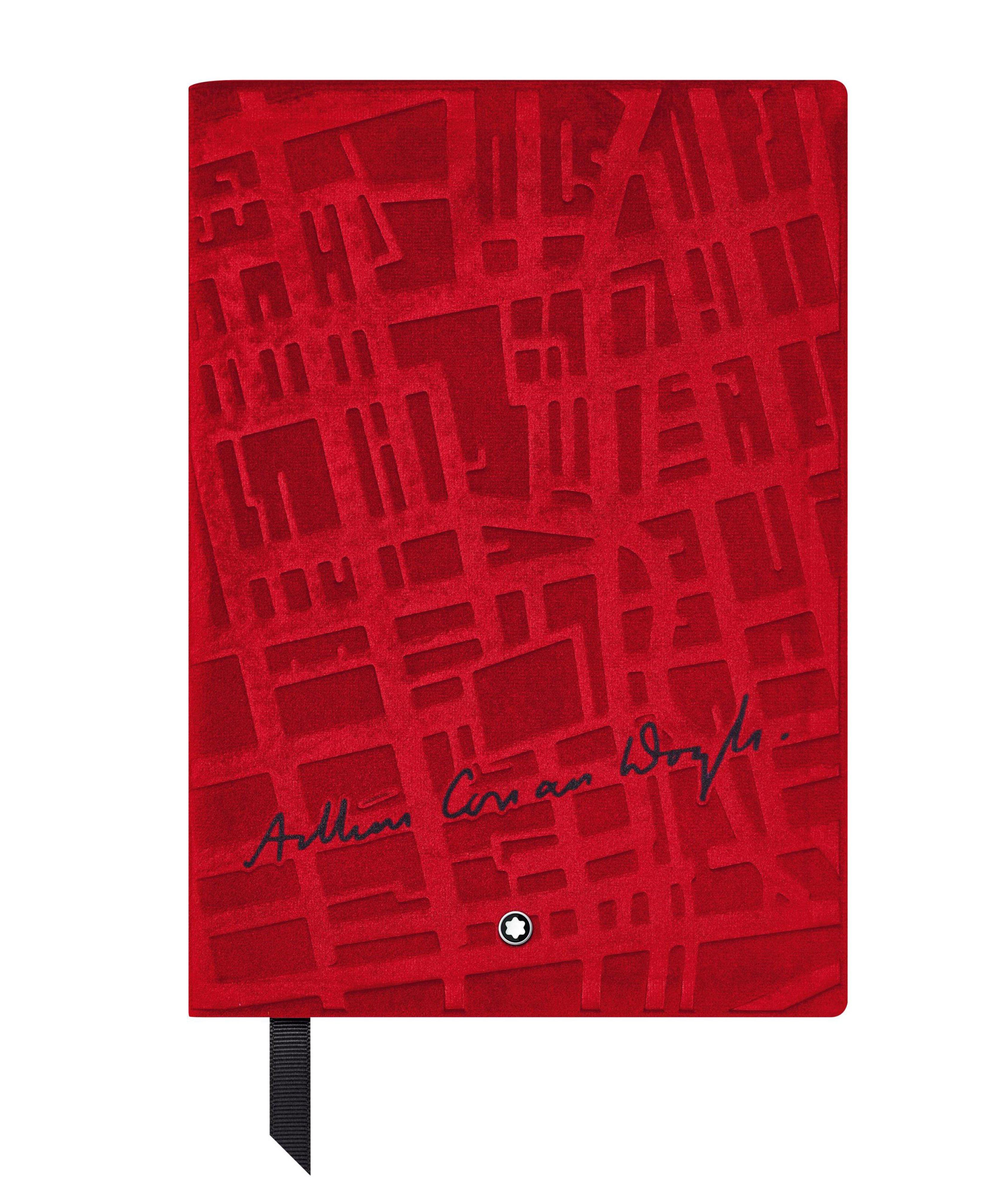 Sir Arthur Conan Doyle Woven Velvet Notebook image 4