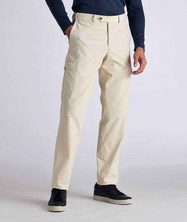 Stretch-Cotton Corduroy Dress Pants image 1