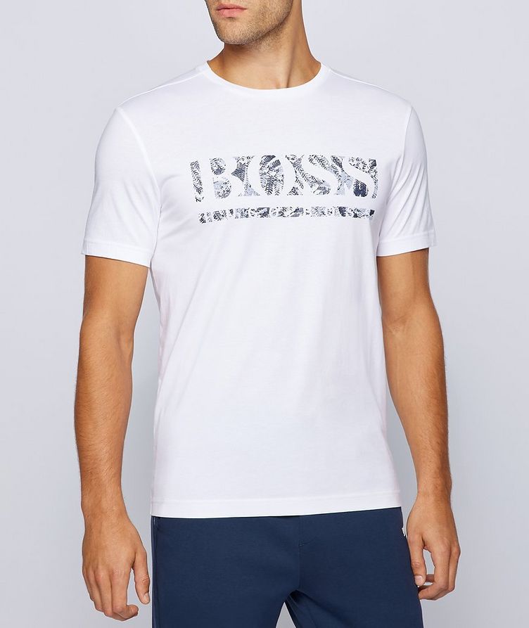 T-shirt en coton avec logo image 1