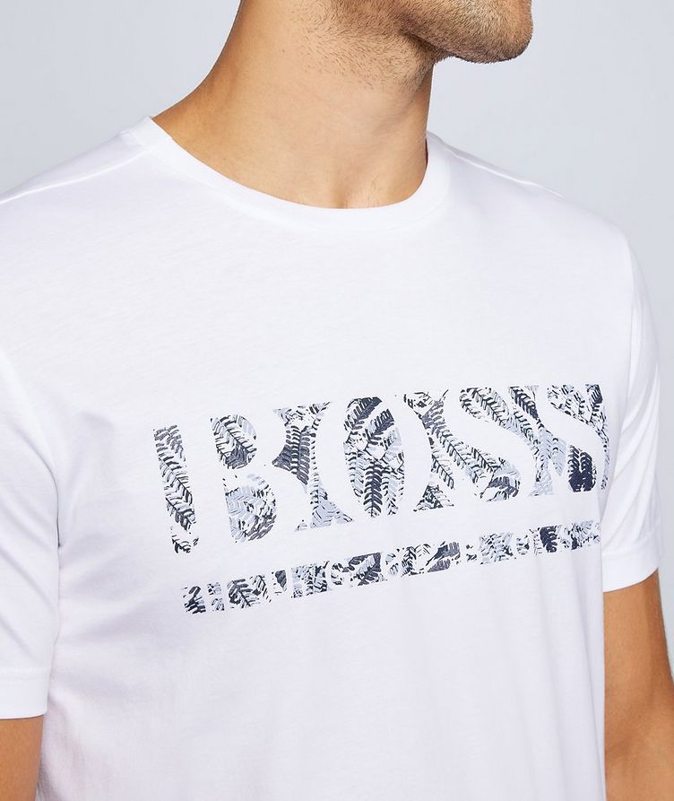 T-shirt en coton avec logo image 3