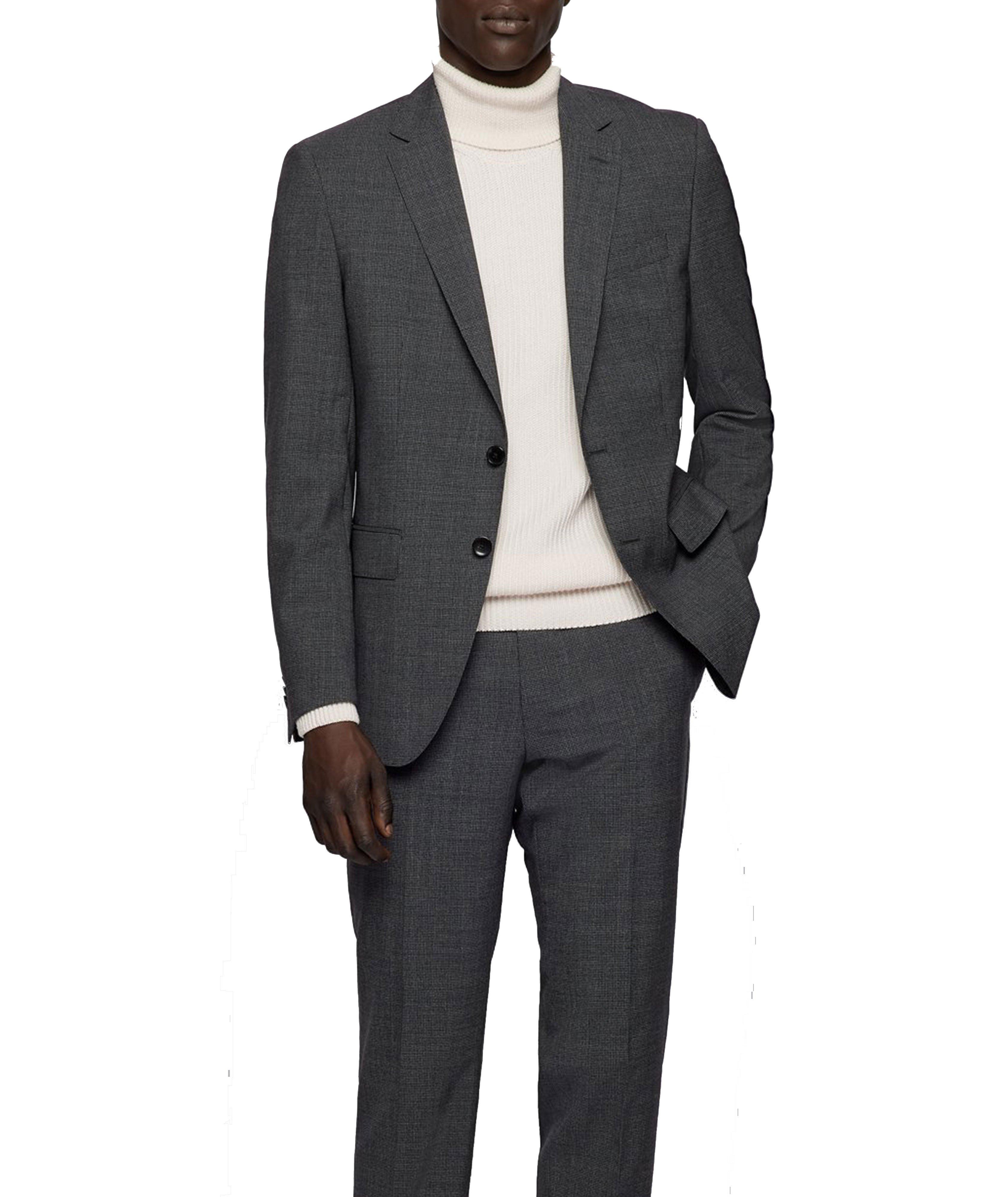H-Huge Slim-Fit Houndstooth Wool Suit image 6