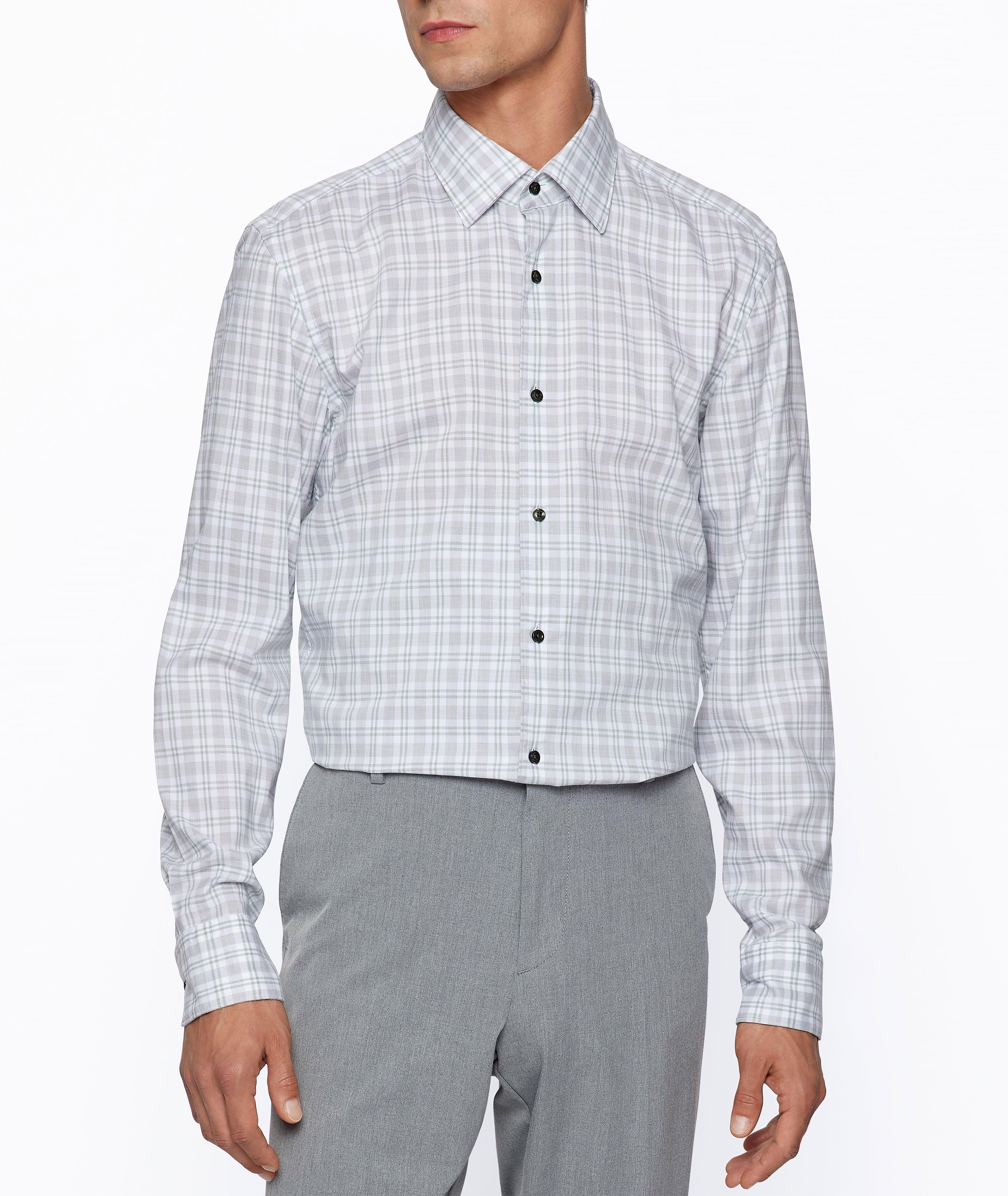 Chemise en coton de coupe amincie image 1