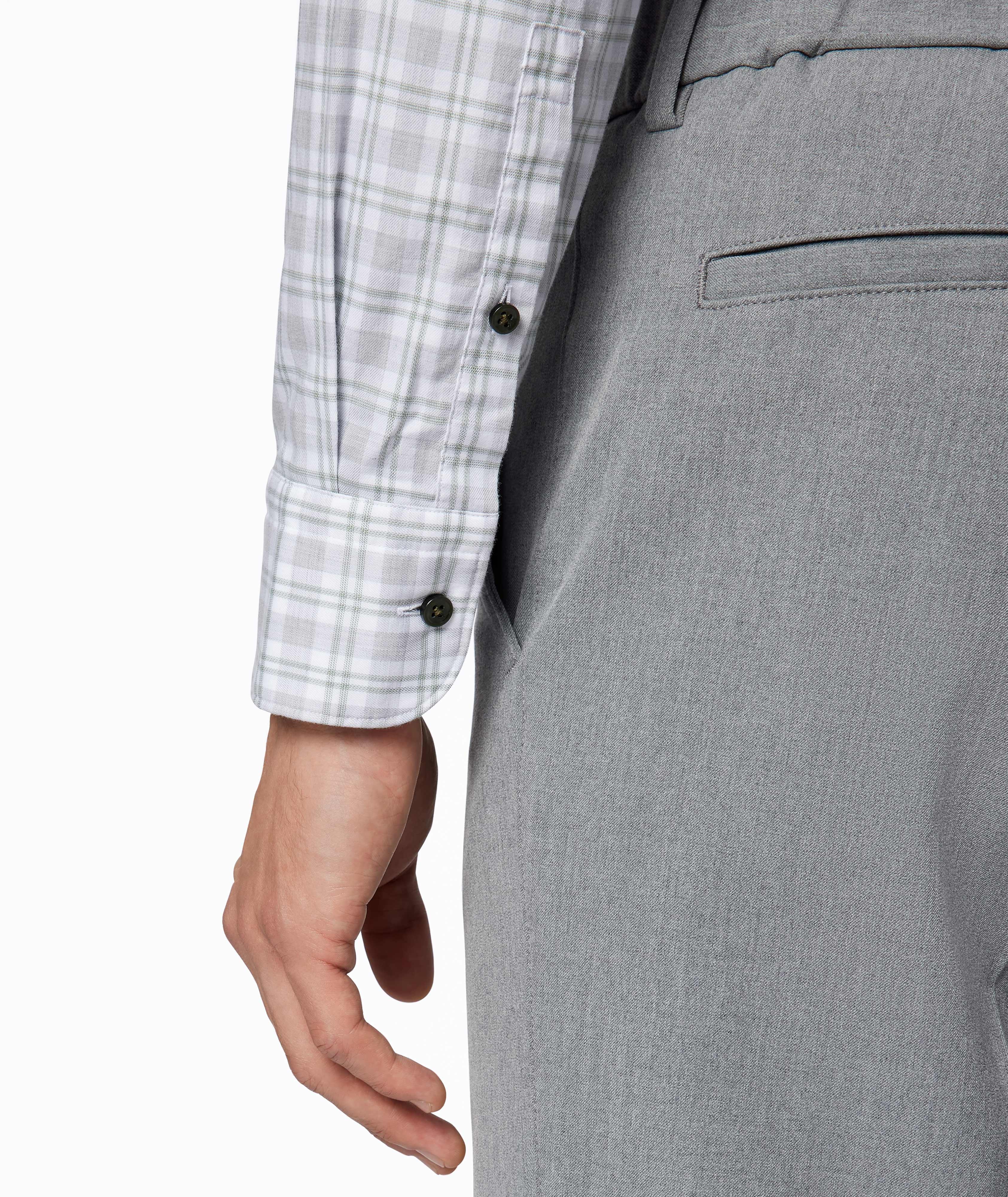 Chemise en coton de coupe amincie image 3