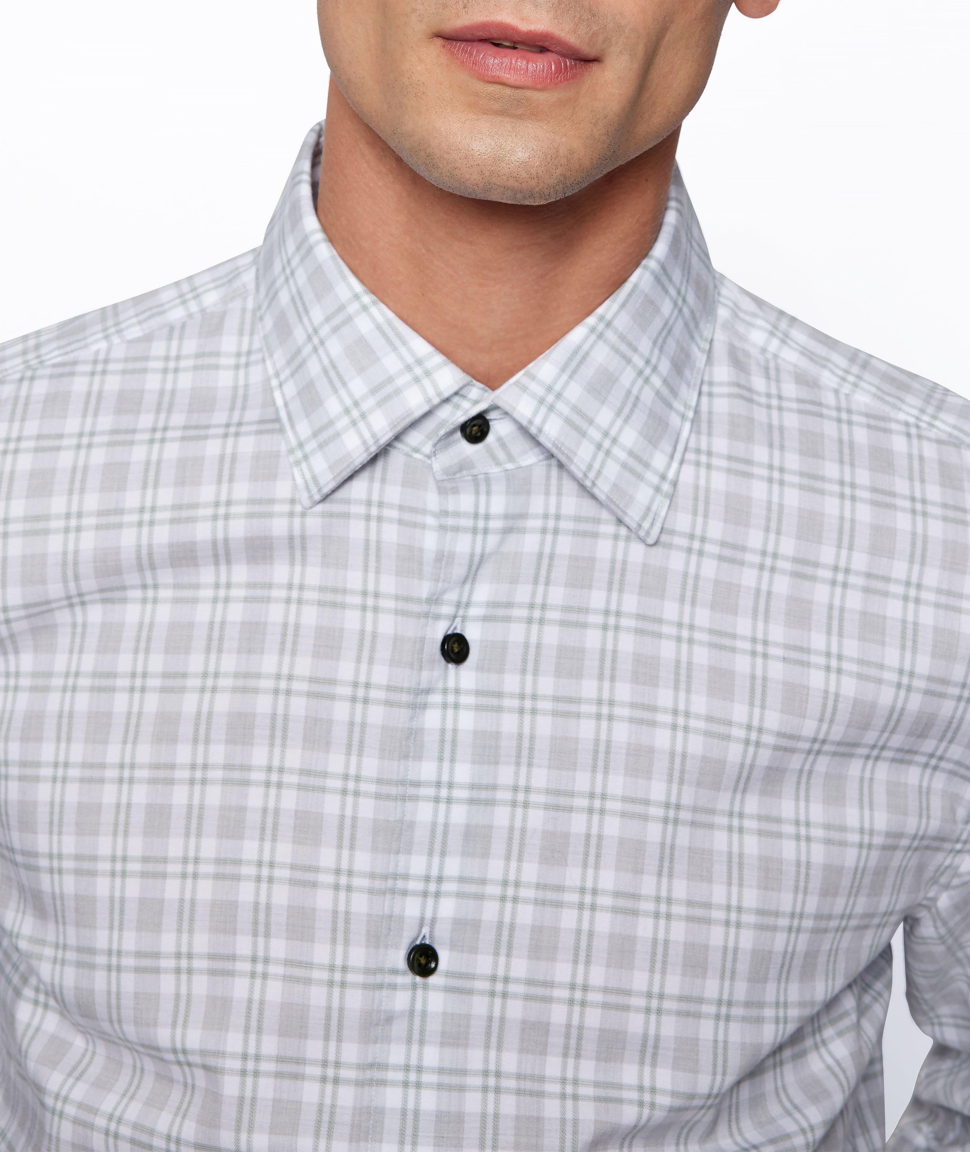 Chemise en coton de coupe amincie image 4