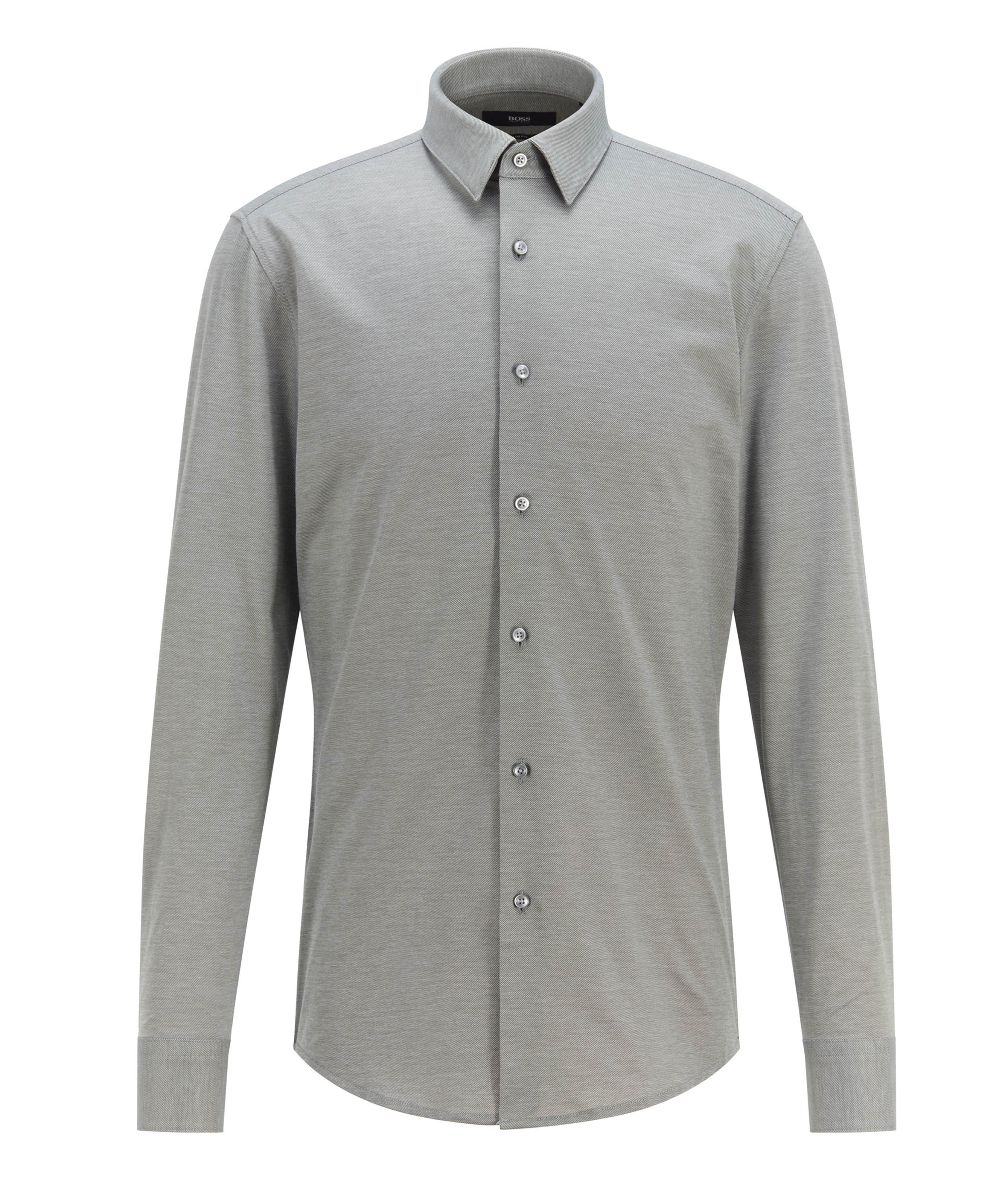 Chemise habillée en jersey de coton image 0