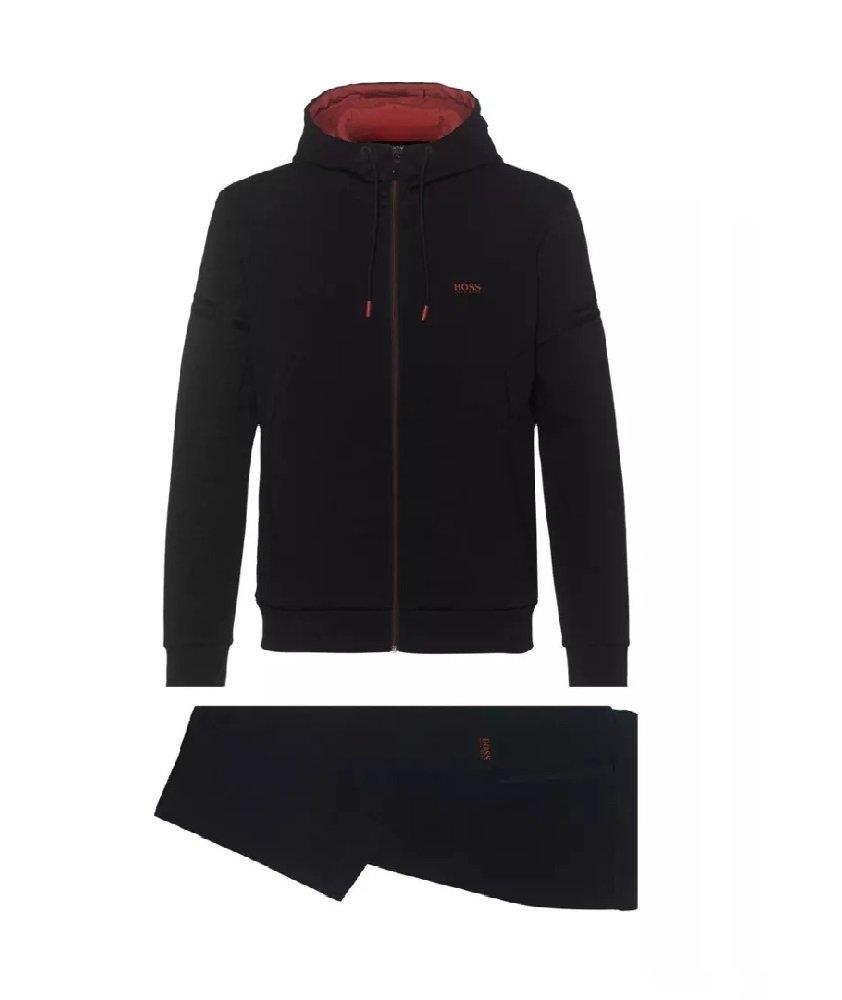 Cotton-Blend Hooded Tracksuit image 0