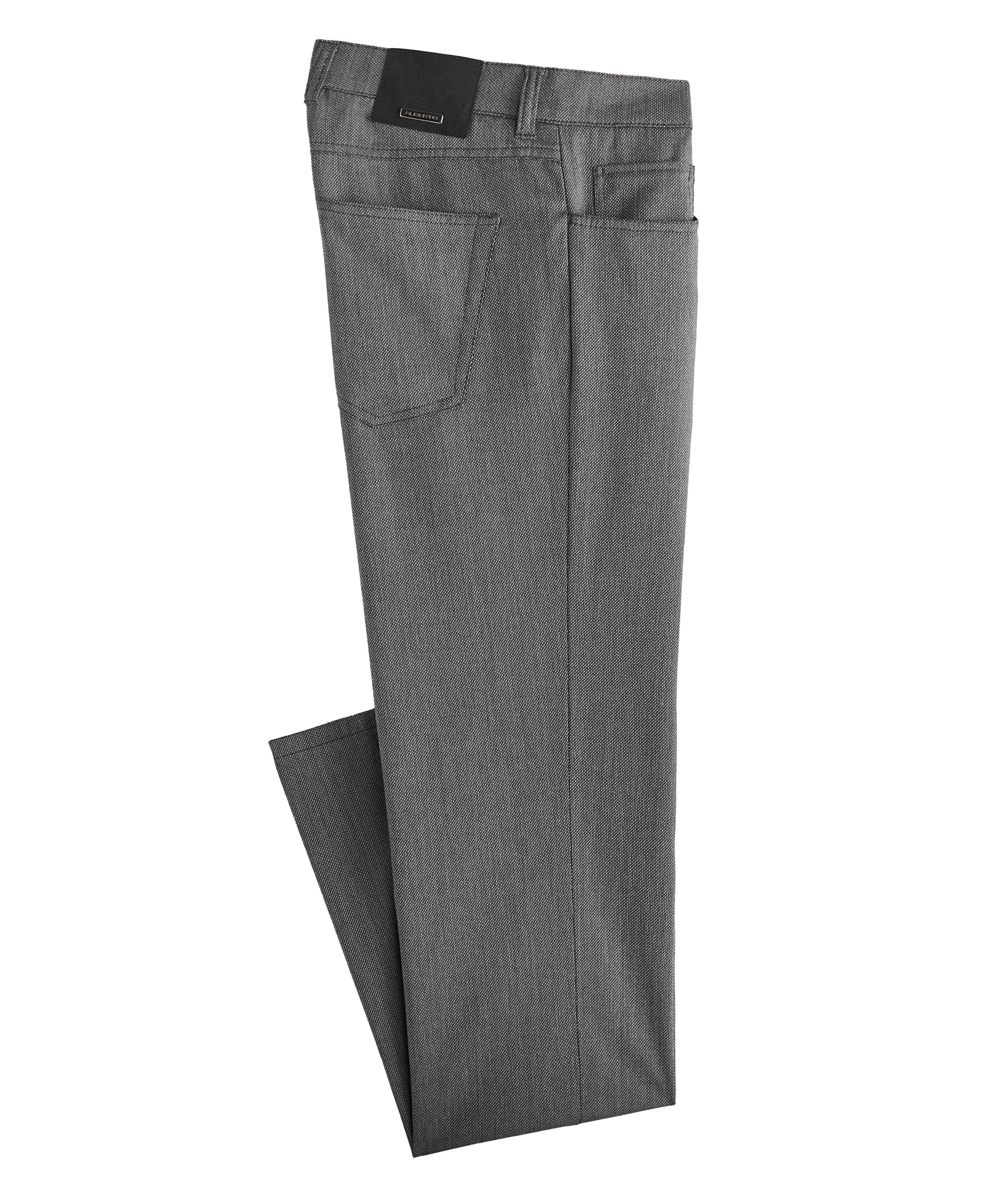 Pantalon Pipe en tissu Ceramica de coupe standard image 0