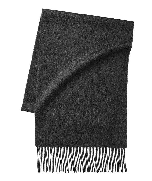 Textured Cashmere Scarf  picture 1