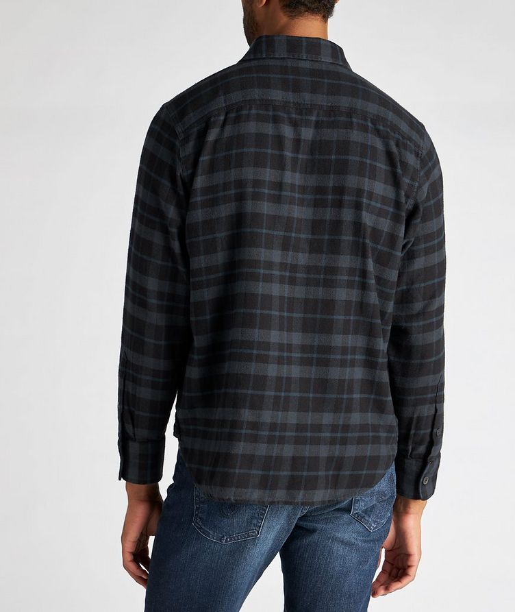 S-Cross Checked Cotton Flannel Shirt image 2