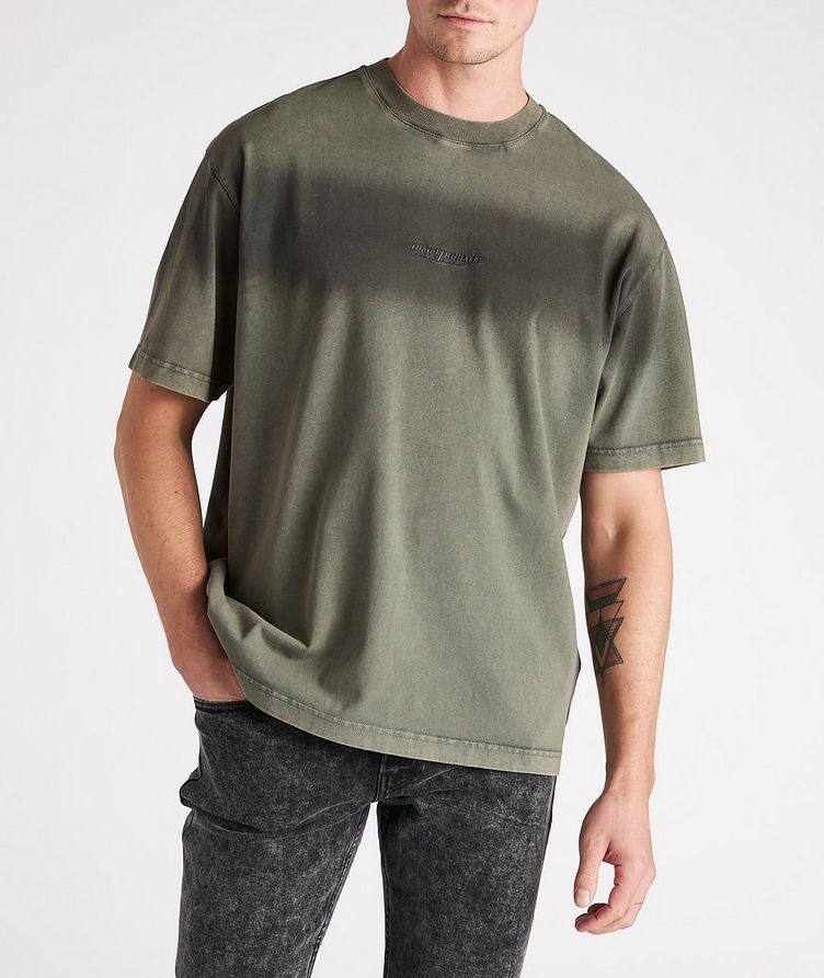 T-shirt en coton teint par pulvérisation image 1