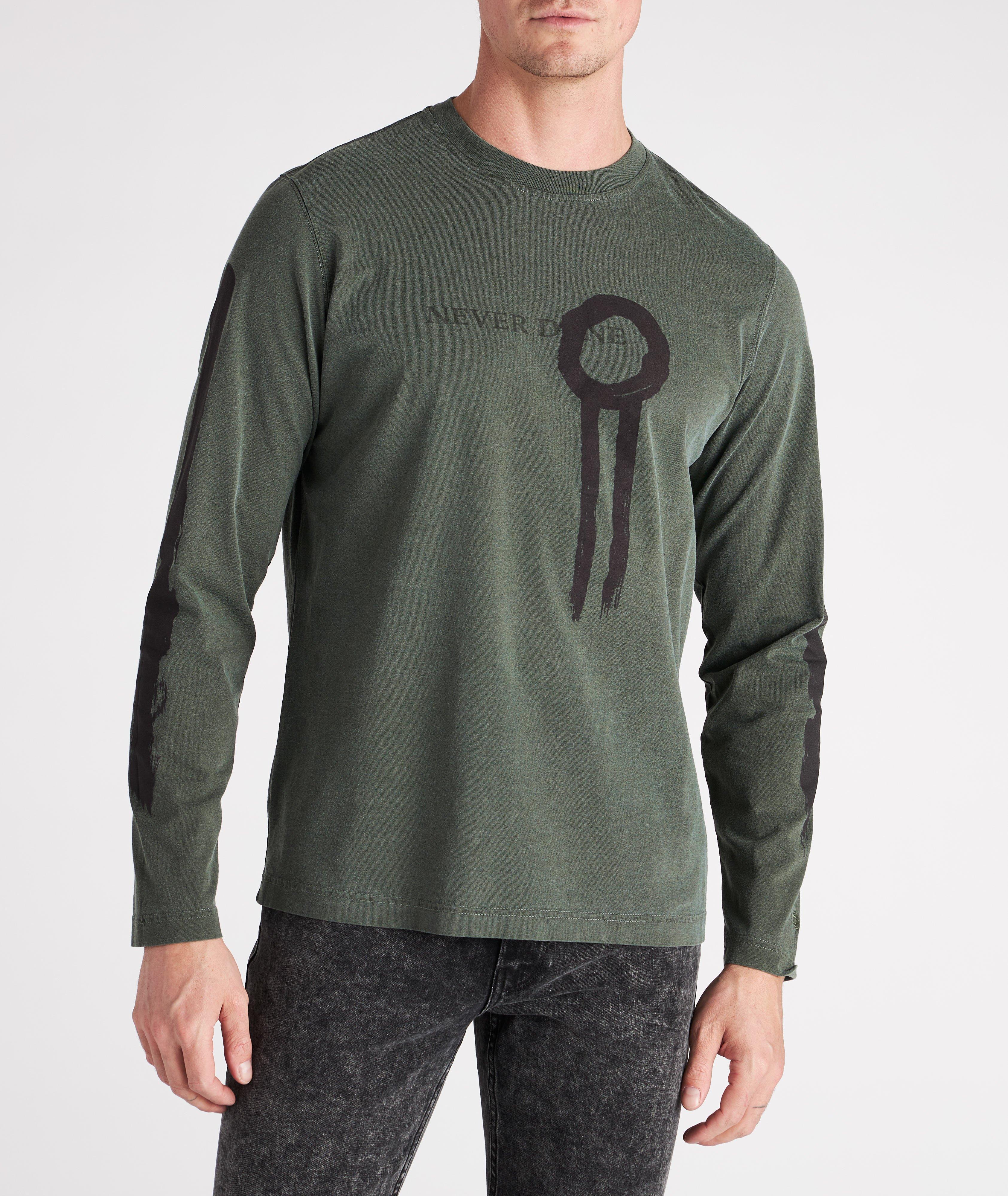 Never Done Tour Long-Sleeve Cotton T-Shirt image 1