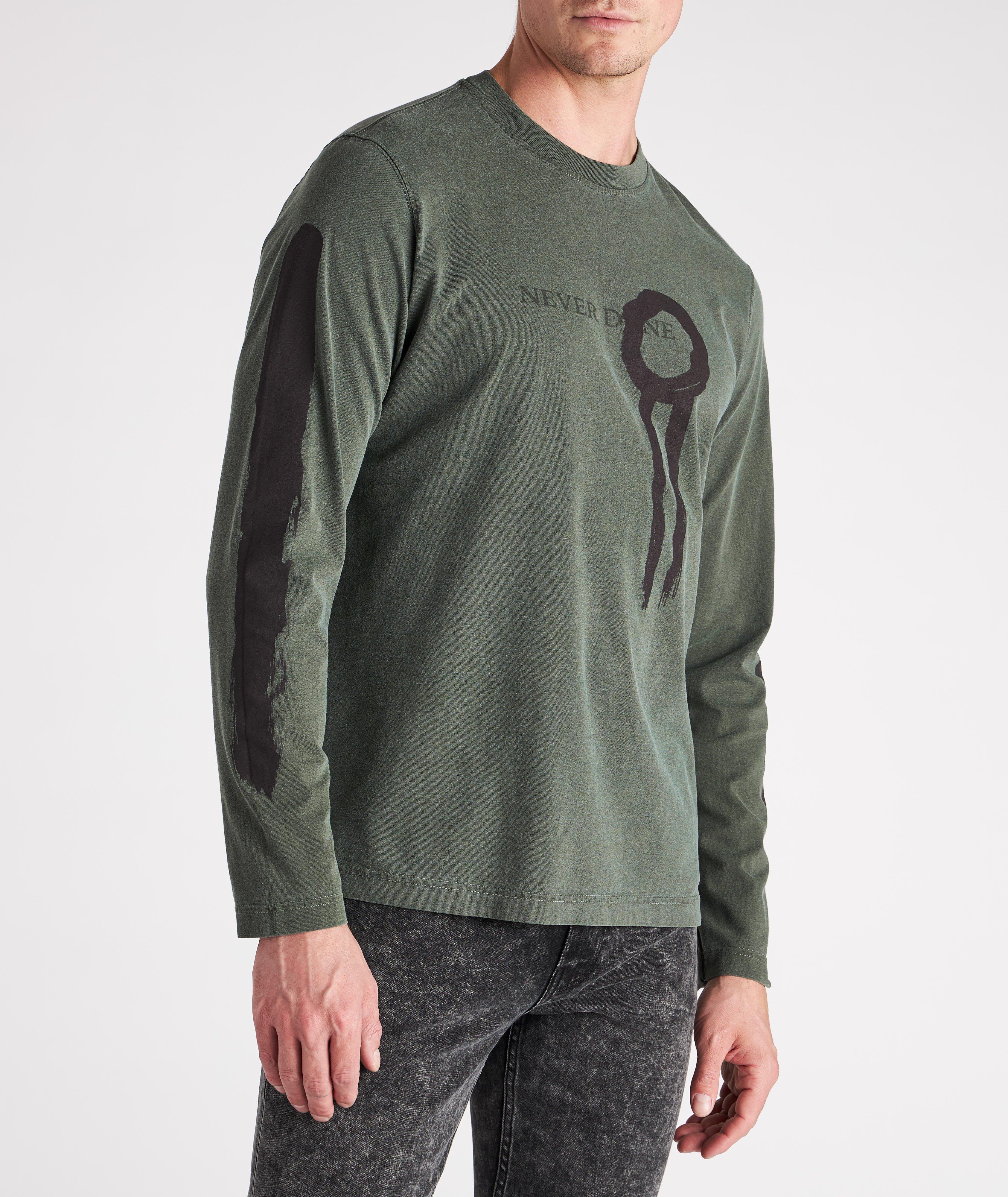 Never Done Tour Long-Sleeve Cotton T-Shirt image 2