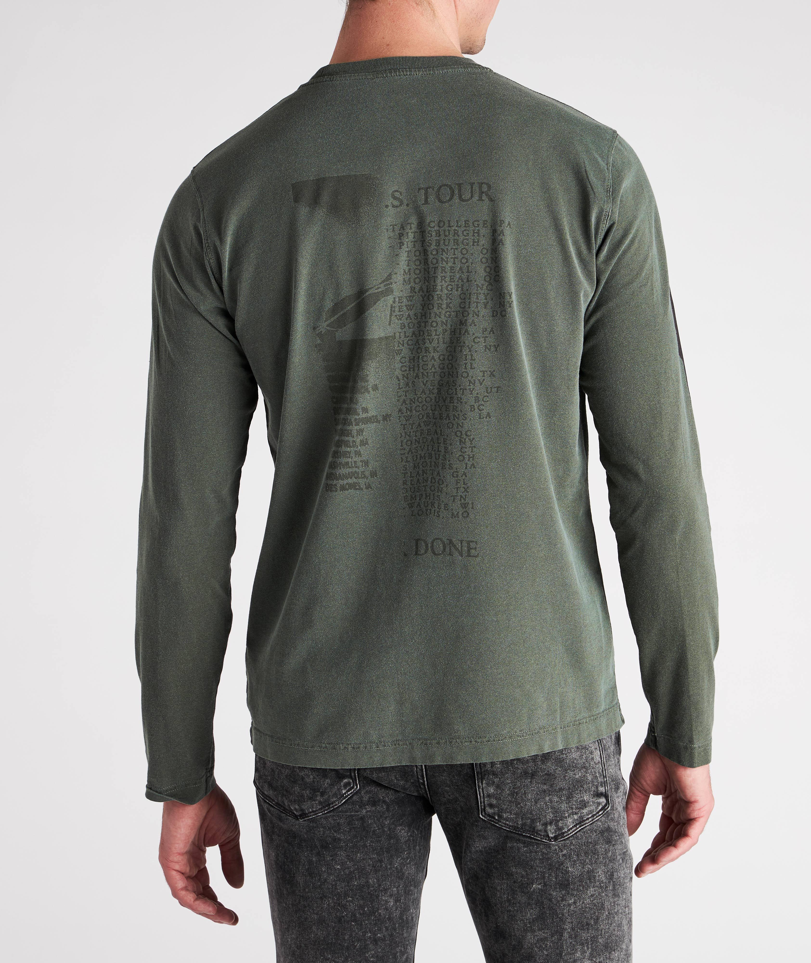 Never Done Tour Long-Sleeve Cotton T-Shirt image 3