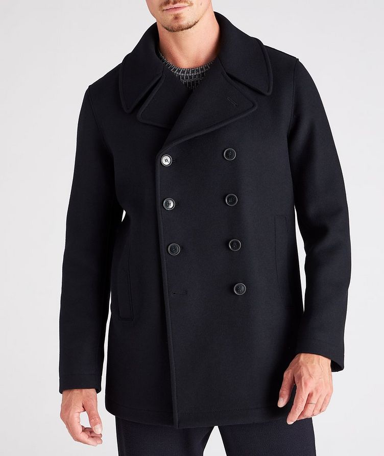 Wool-Cashmere Caban Coat image 1