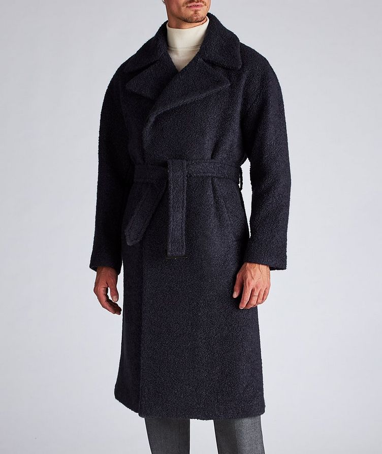 Double-Breasted Alpaca, Cashmere & Wool Trench Coat image 1
