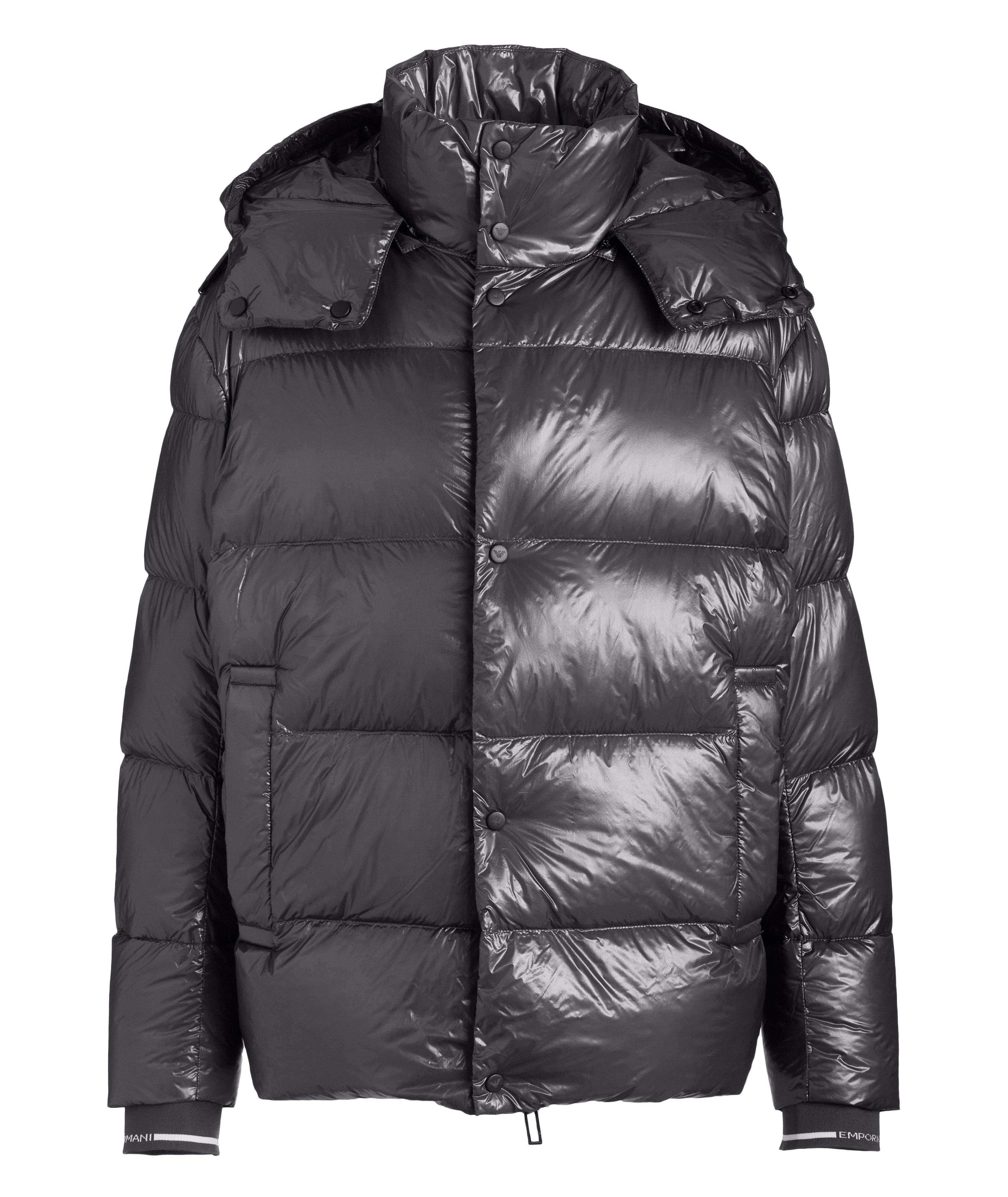 Water-Repellent Quilted Down Jacket image 0