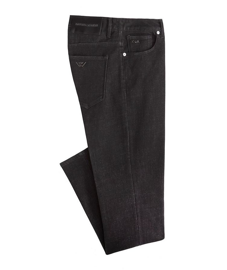 J06 Slim Fit Brushed Wool-Blend Jeans image 0