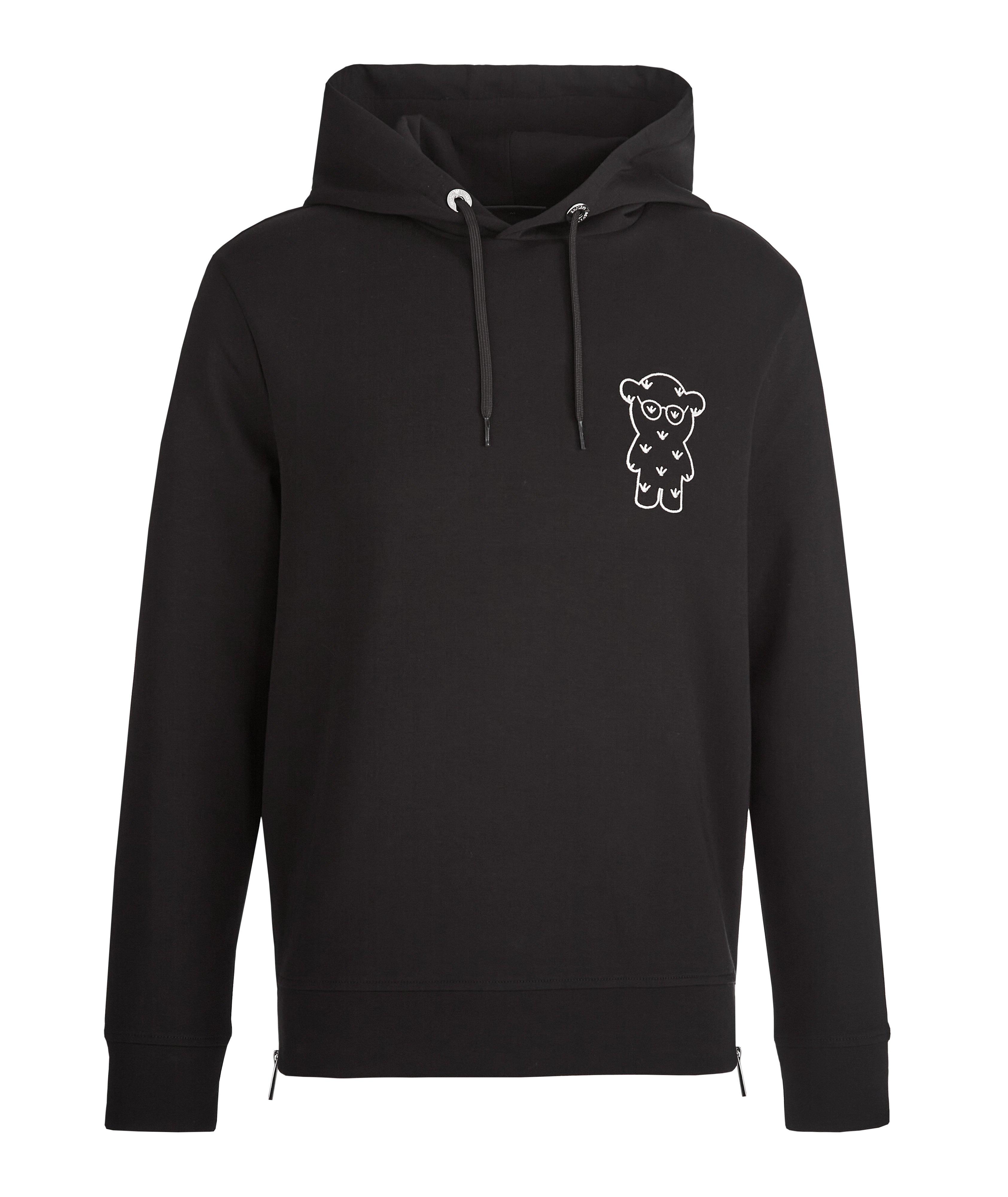 Manga Bear Cotton-Blend Hoodie image 0