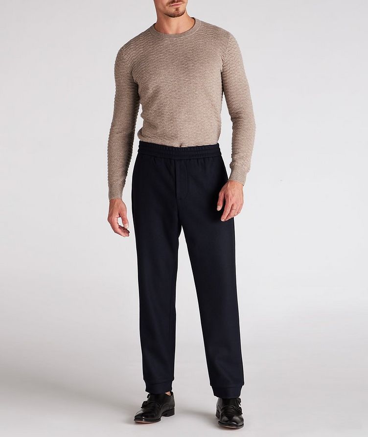 Textured Wool-Cashmere Knit Sweater image 4