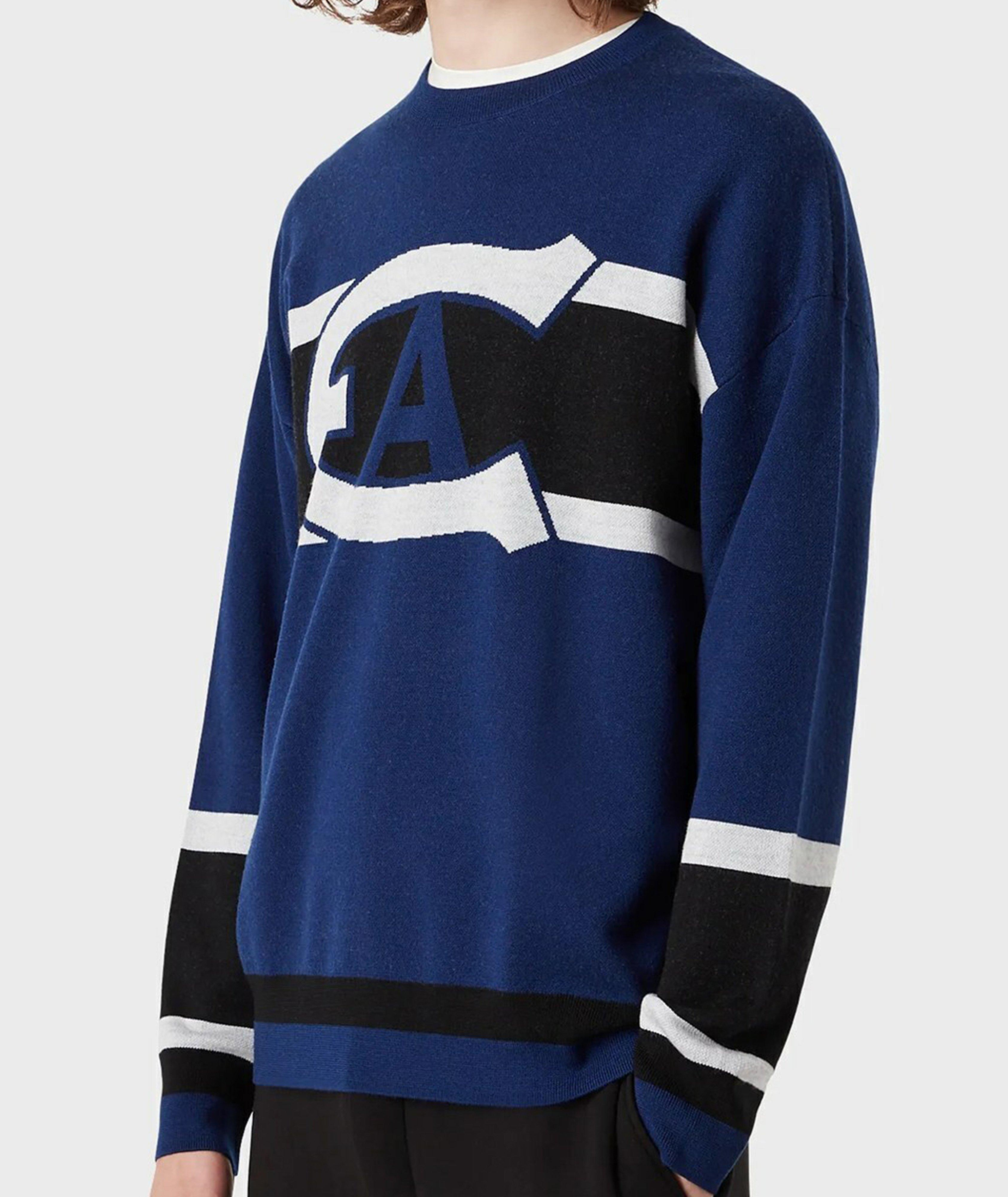 Logo Wool Knit Sweater image 1