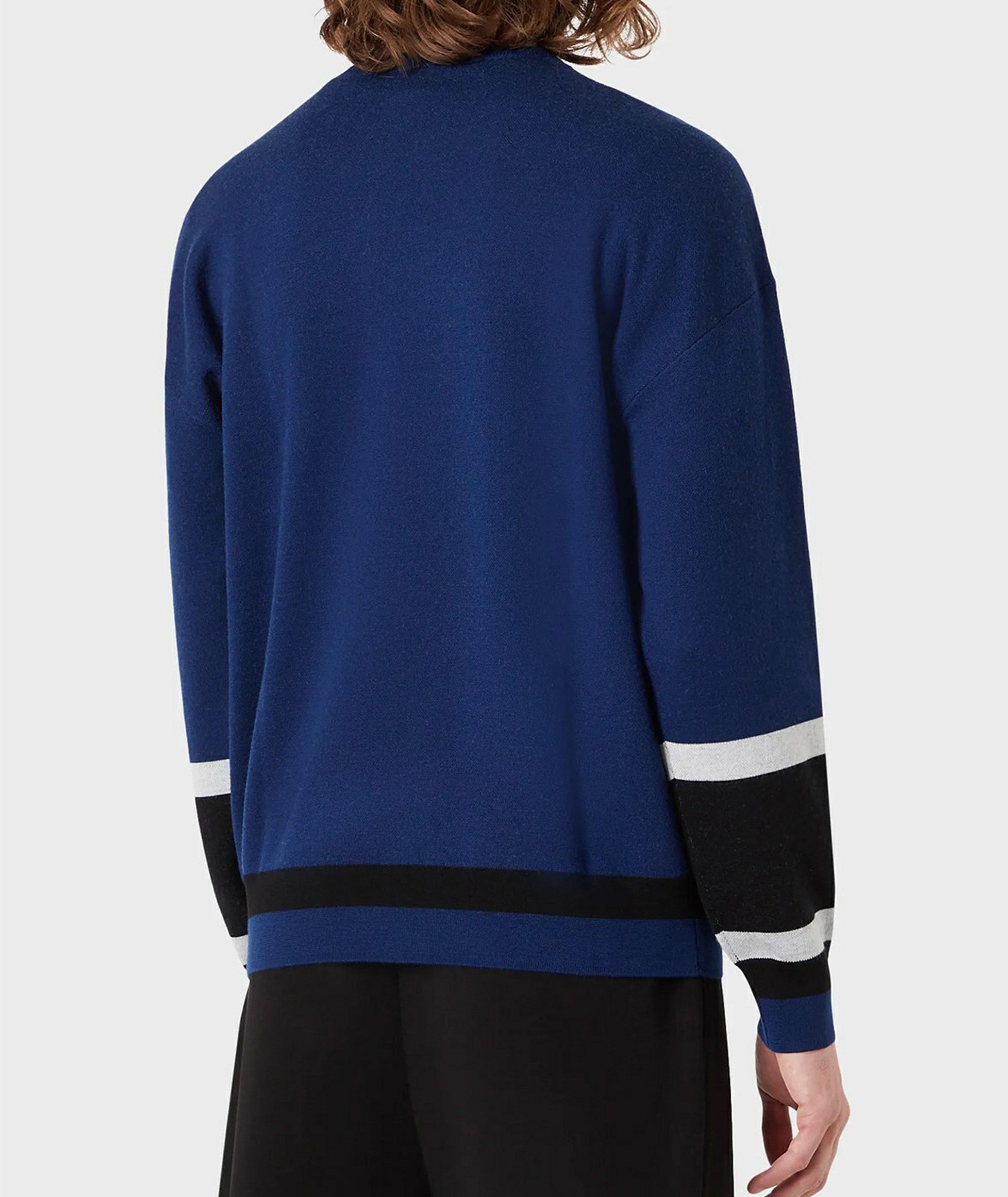 Logo Wool Knit Sweater image 2