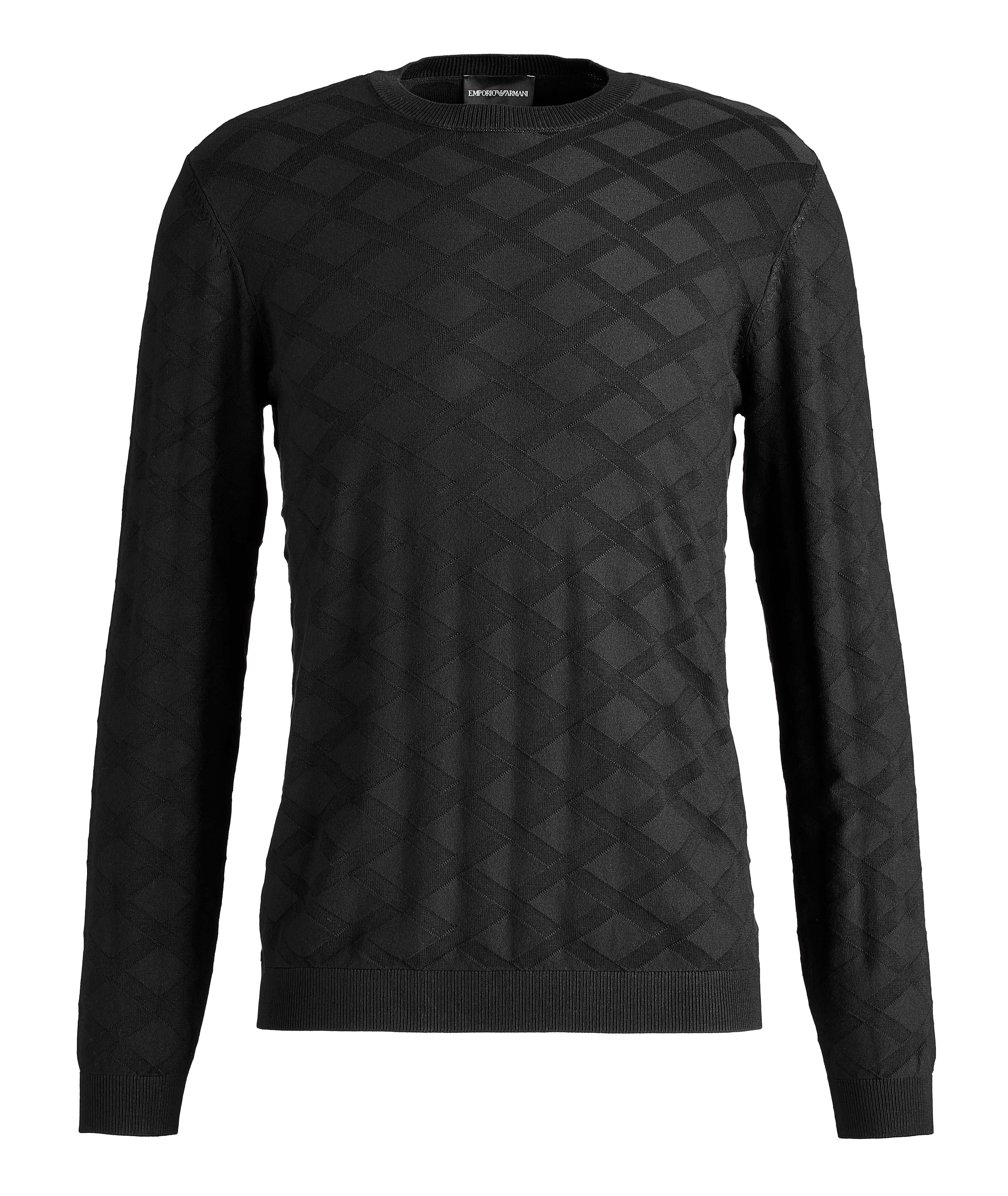 Geometric Motif Sweater image 0