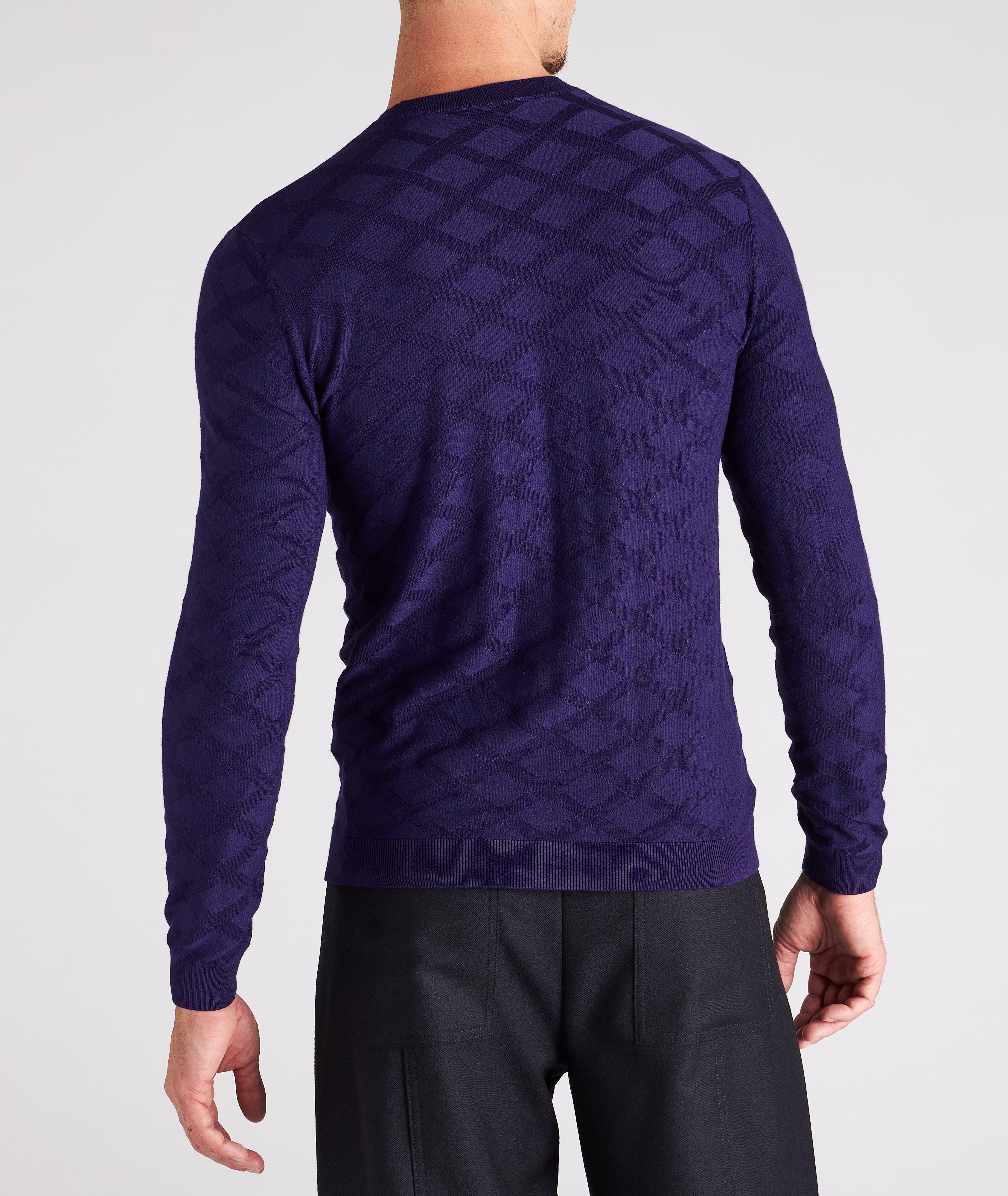 Geometric Motif Sweater image 2