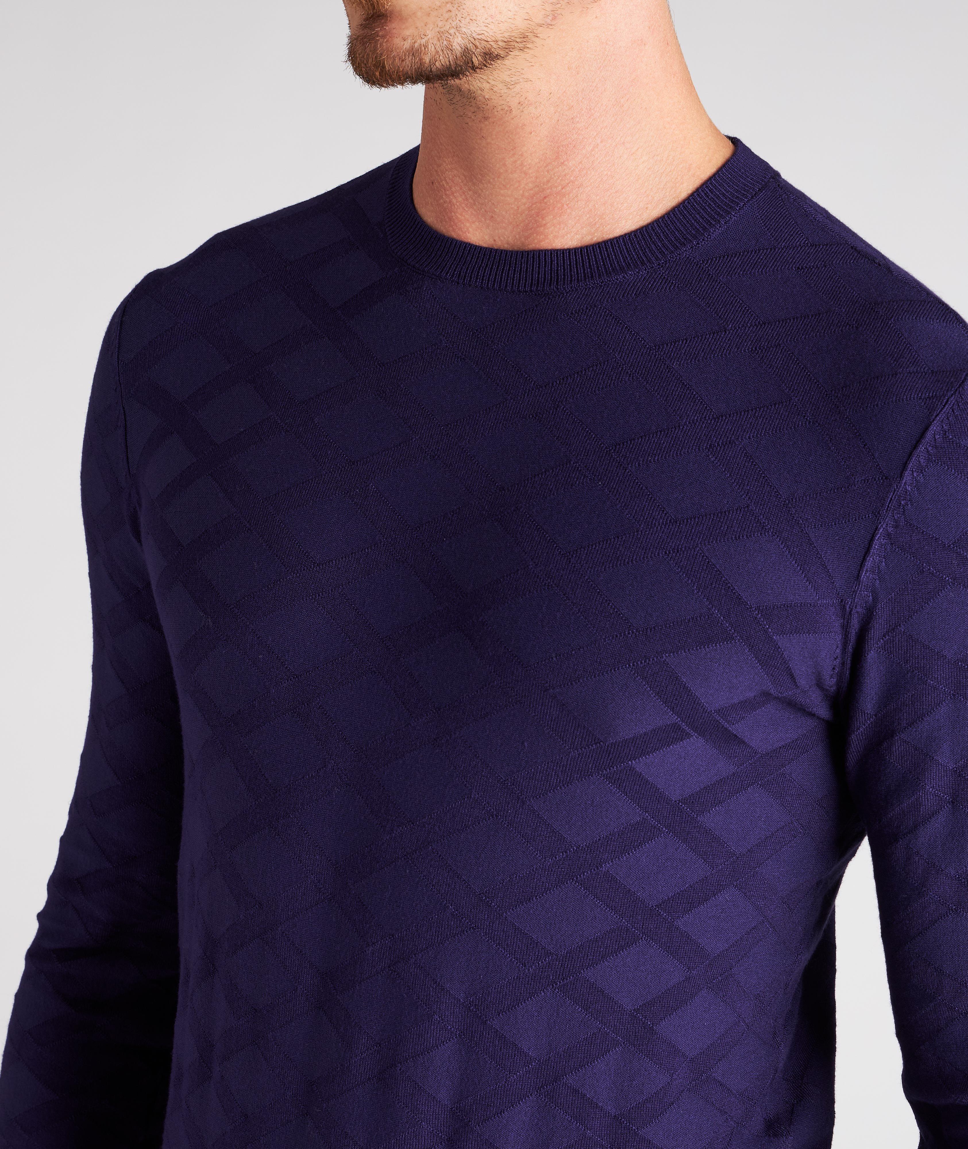 Geometric Motif Sweater image 3