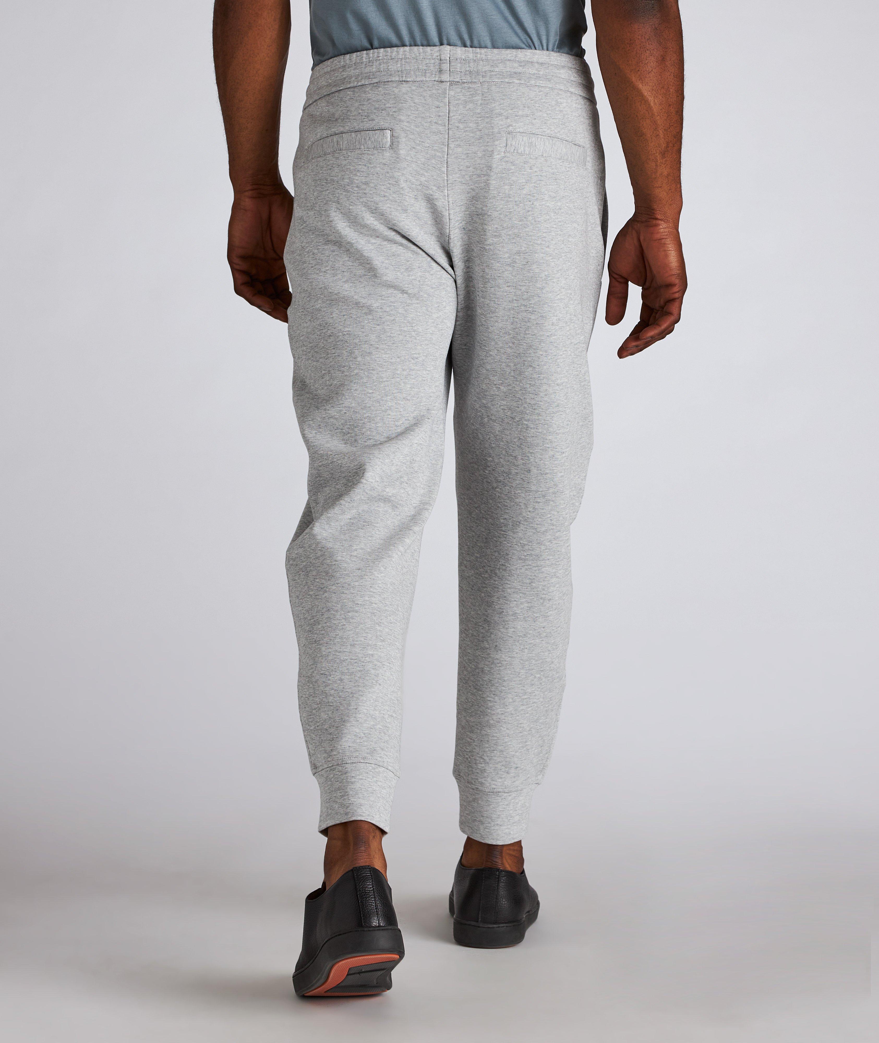 Logo Stretch-Cotton Track Pants image 2