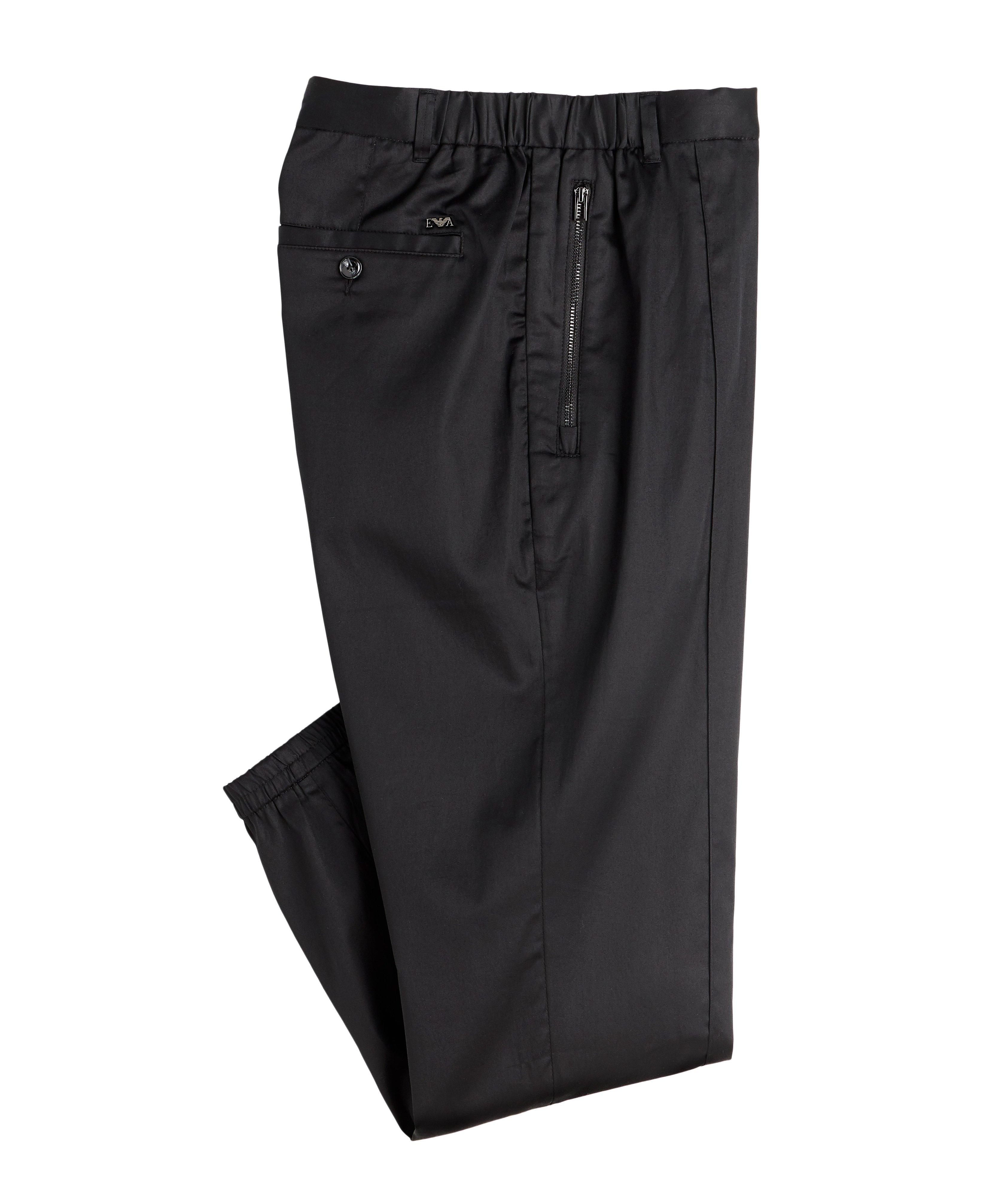Stretch-Cotton Trousers image 0