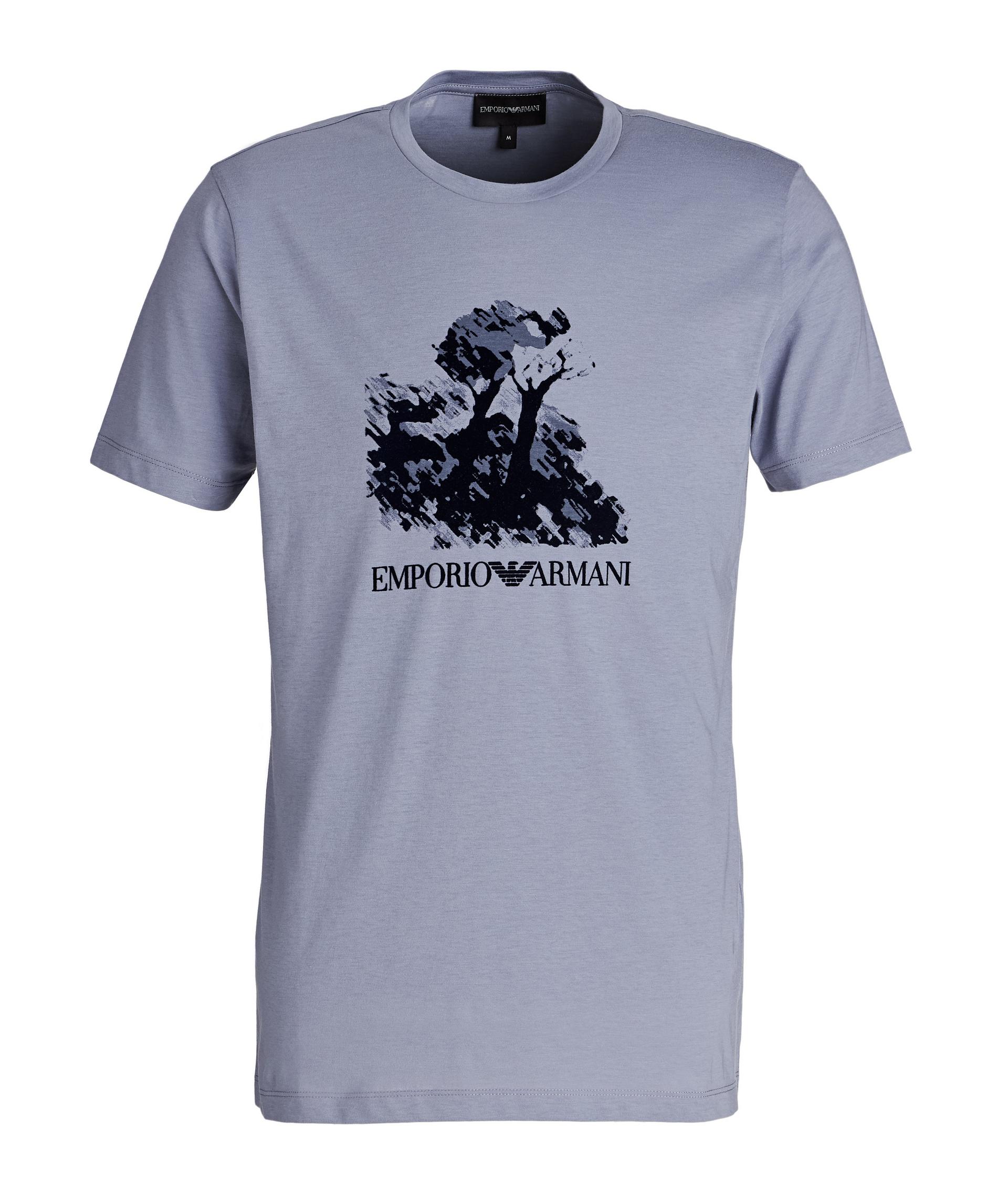 T-shirt imprimé en coton image 0