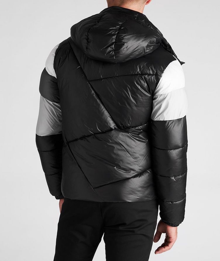 Colour-Blocked Down Puffer Jacket image 2