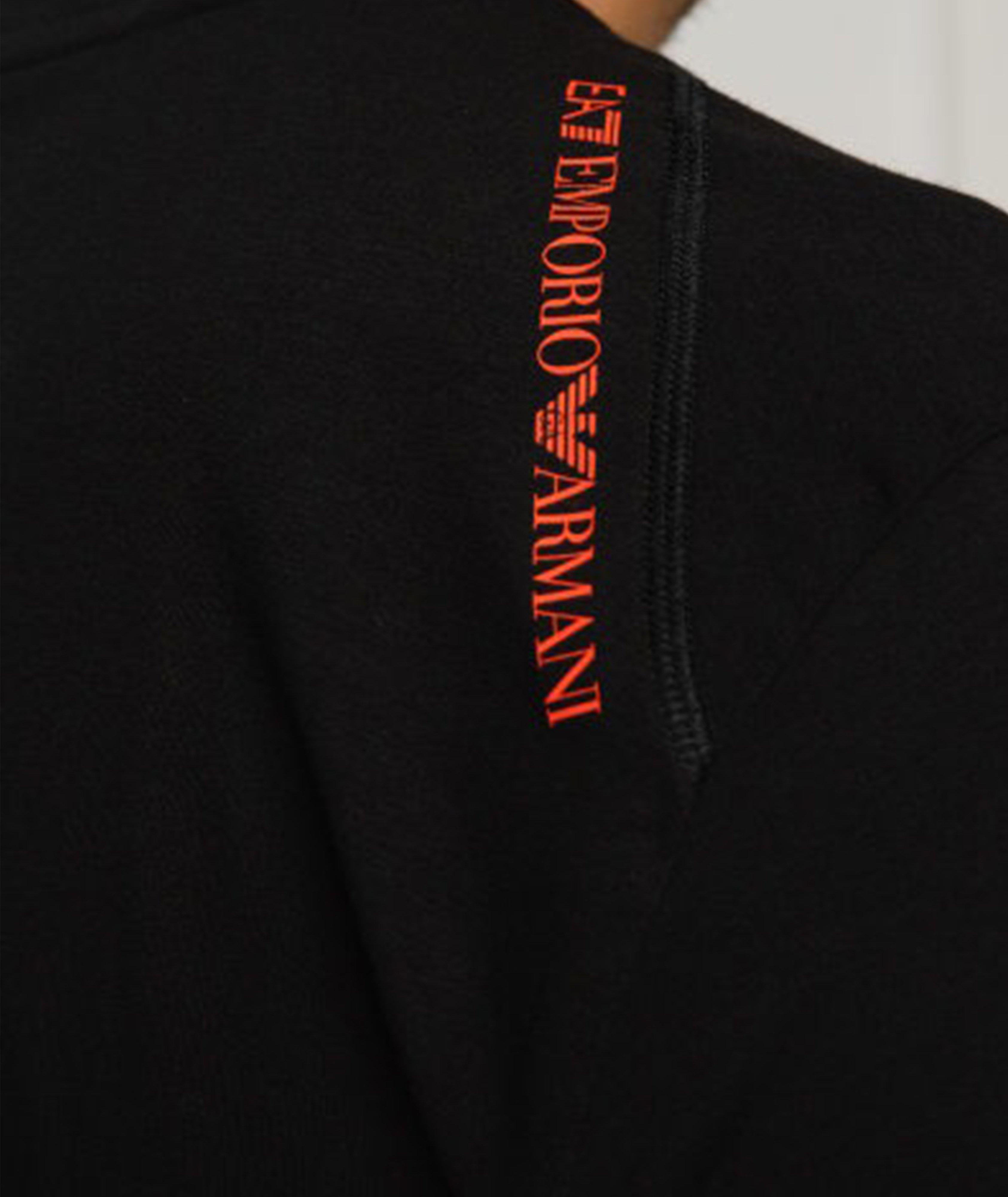 EA7 Stretch-Cotton Technical T-Shirt image 3