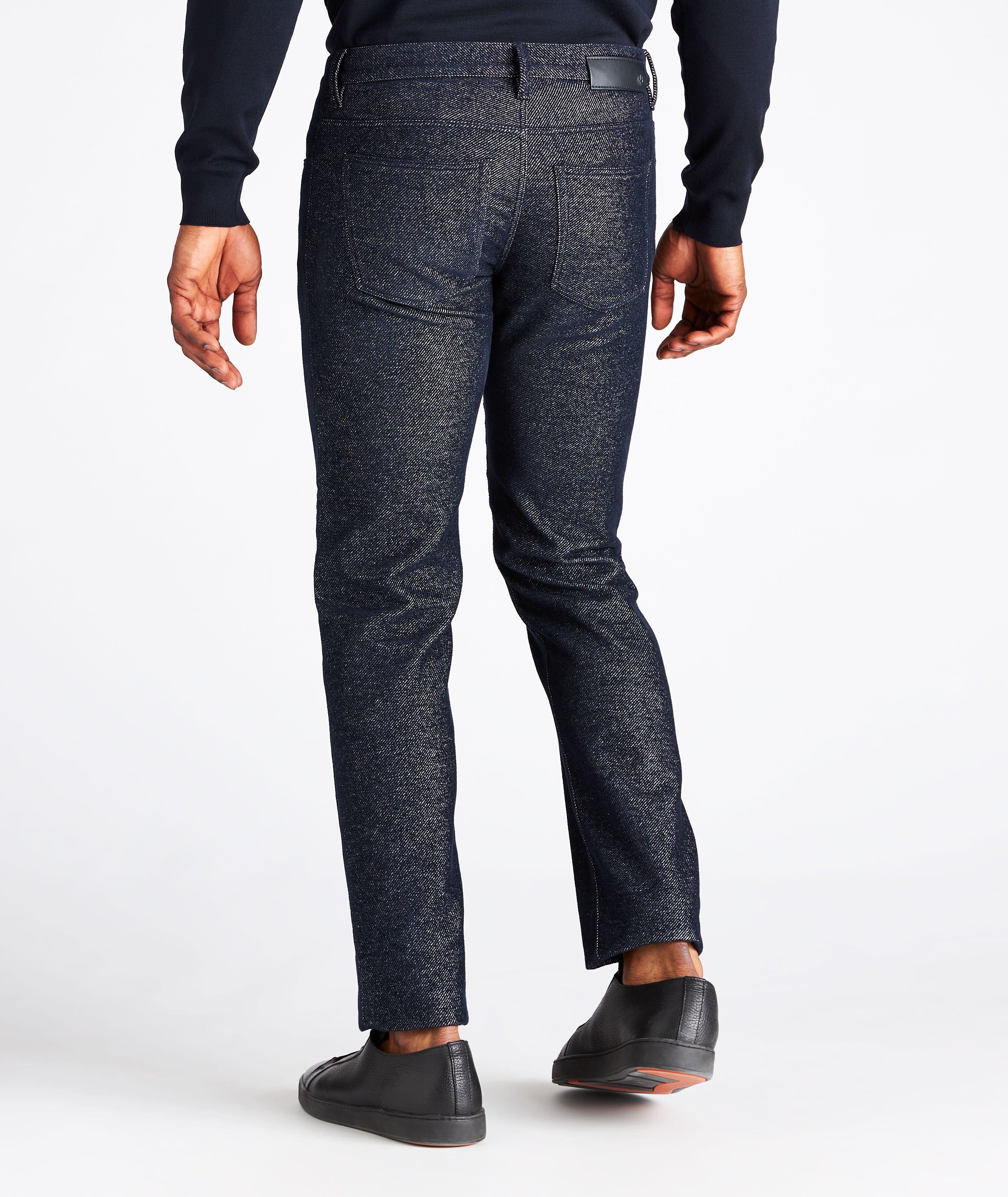 Five-Pocket Stretch-Cotton Regular Fit Jeans image 2