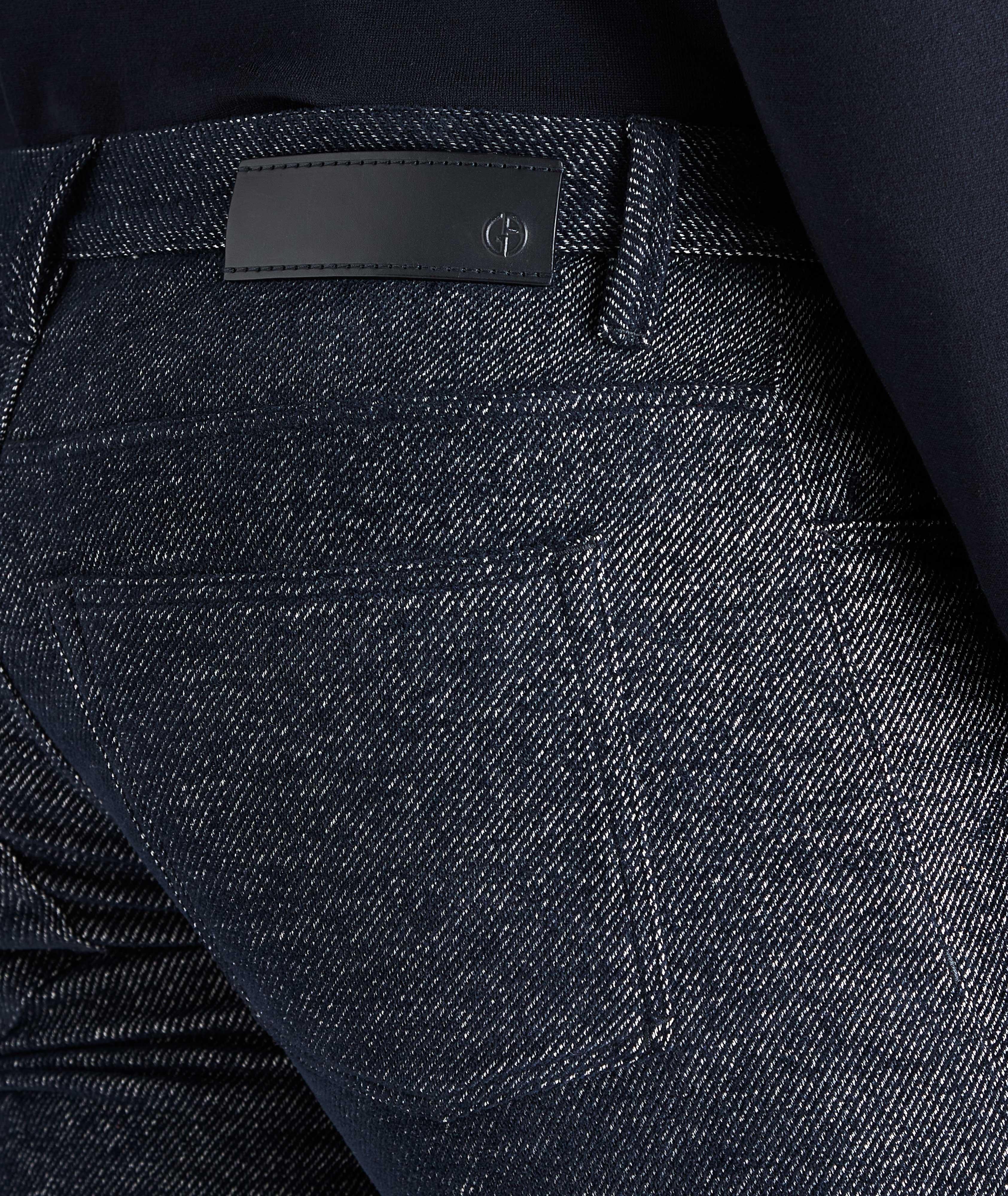 Five-Pocket Stretch-Cotton Regular Fit Jeans image 3
