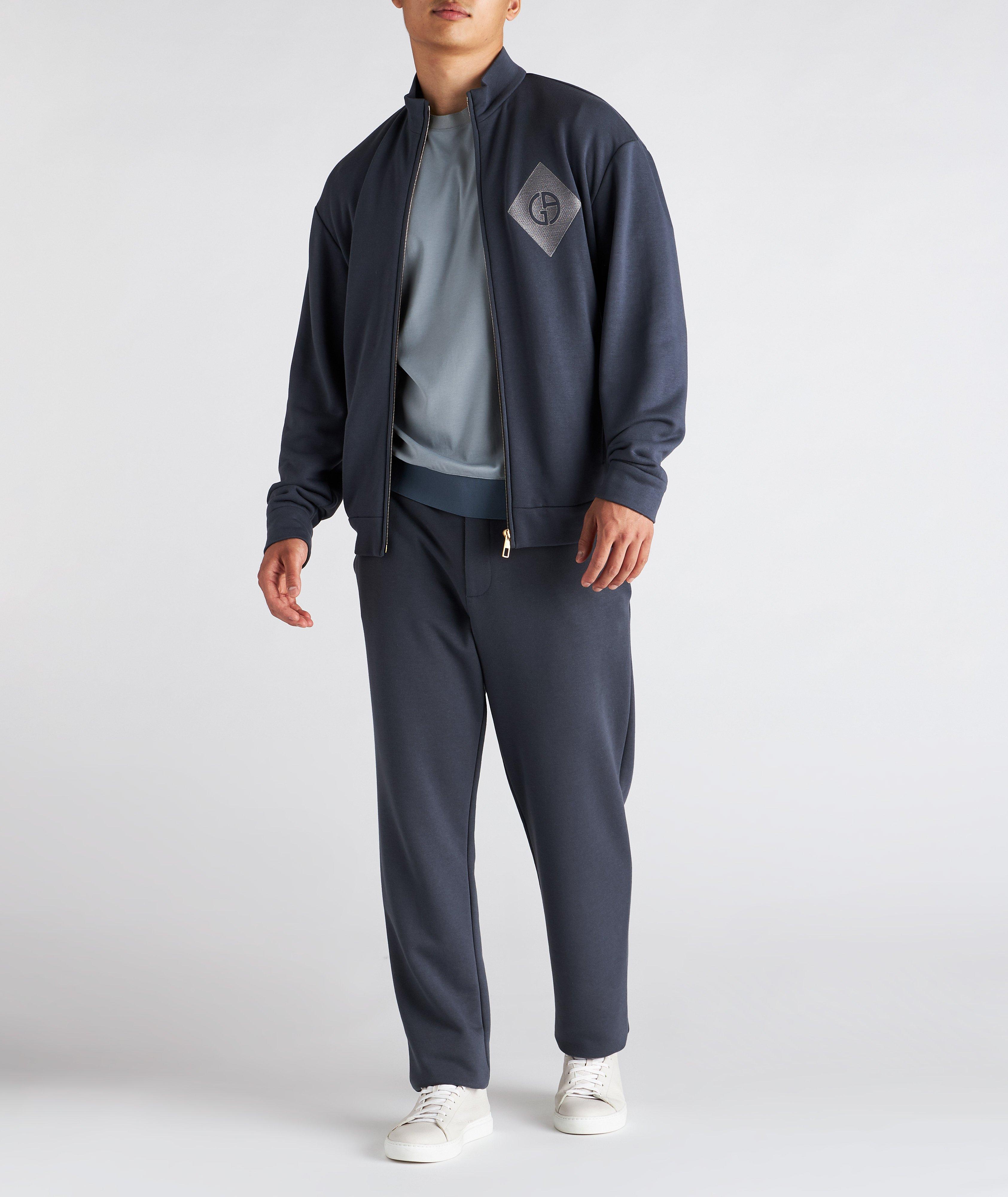 Cotton, Cashmere, and Silk Terry Trousers image 3