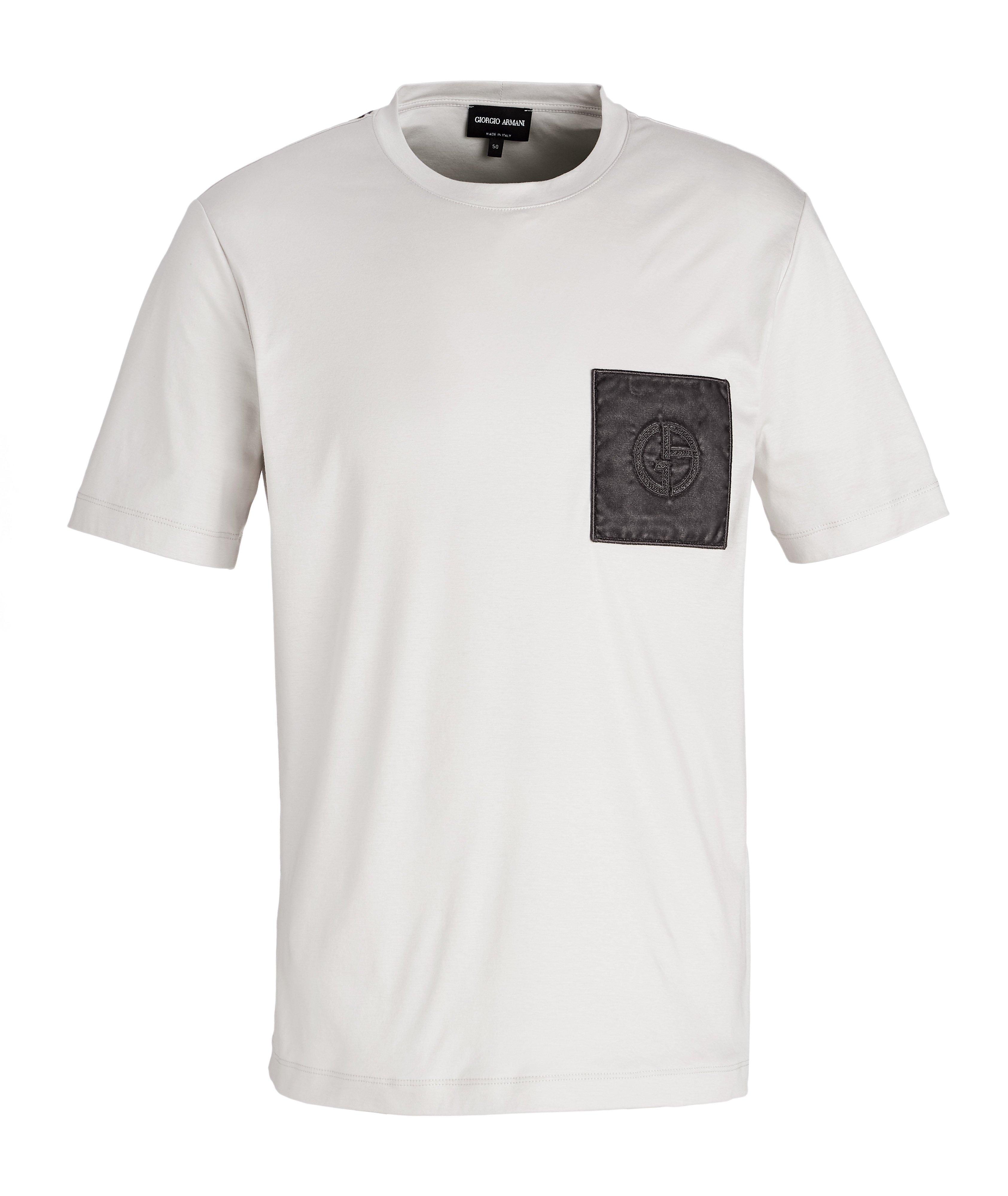 Logo Pocket Cotton T-Shirt image 0