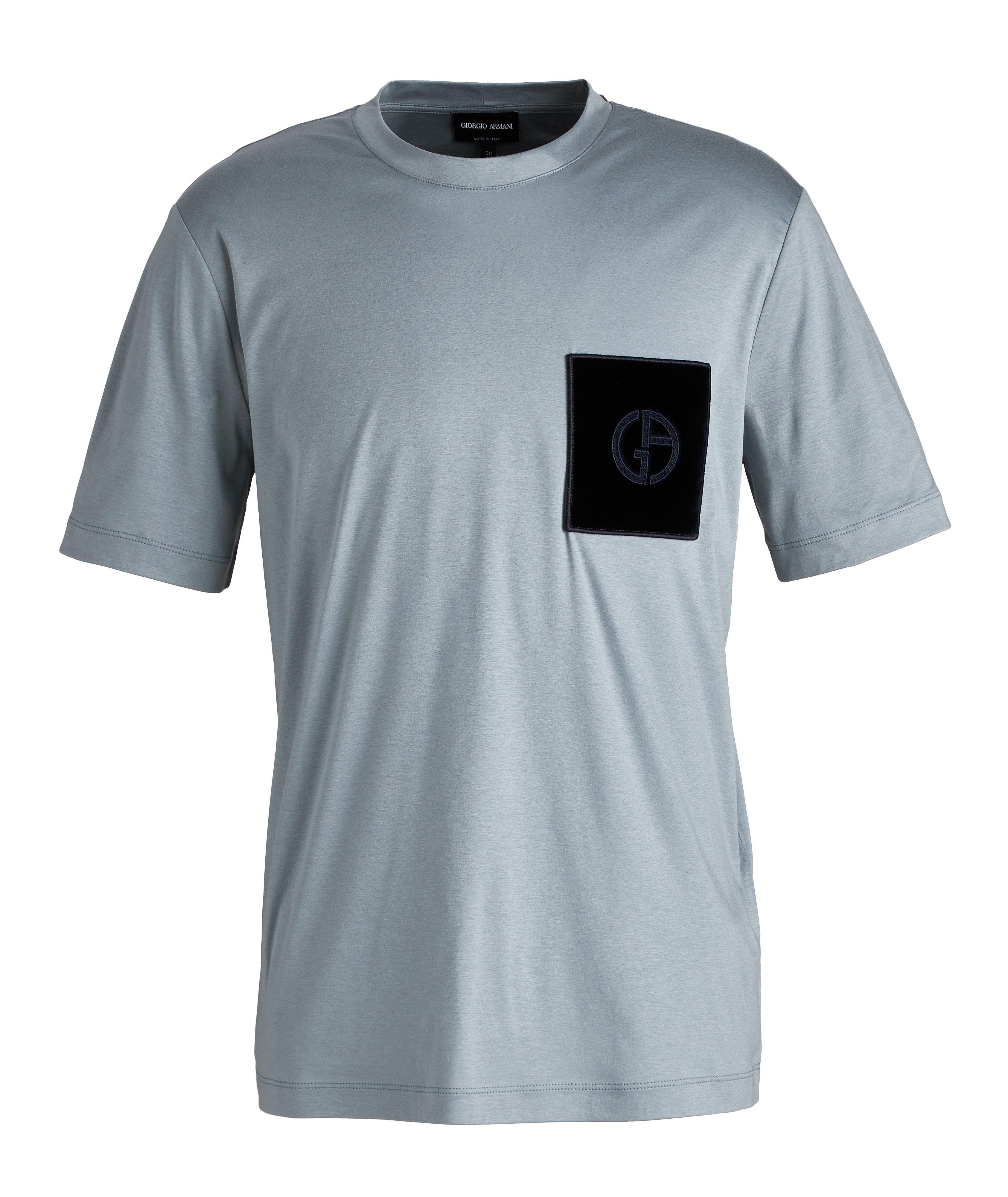 Logo Pocket Cotton T-Shirt image 0