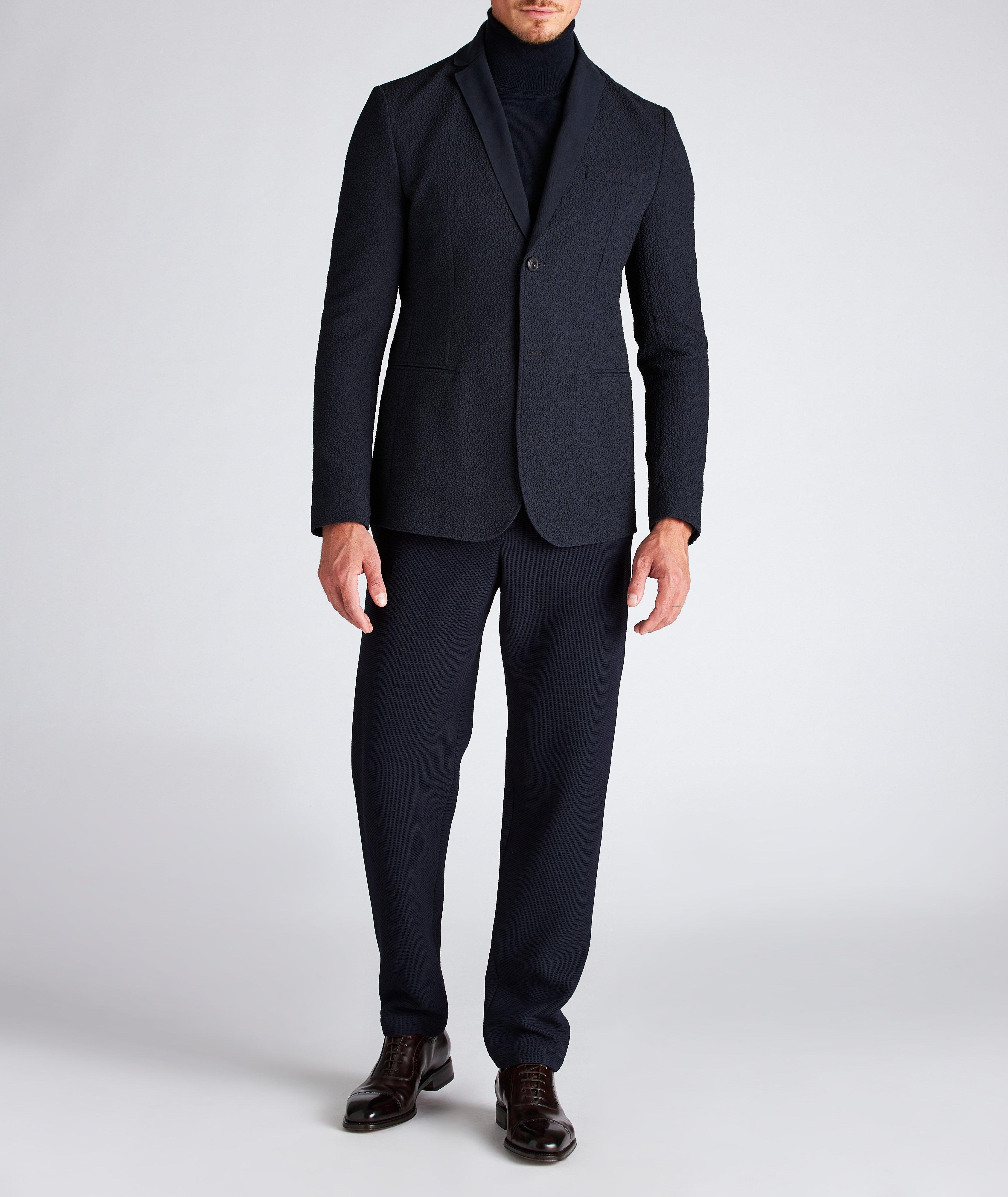 Crinkled Textured Sports Jacket image 4