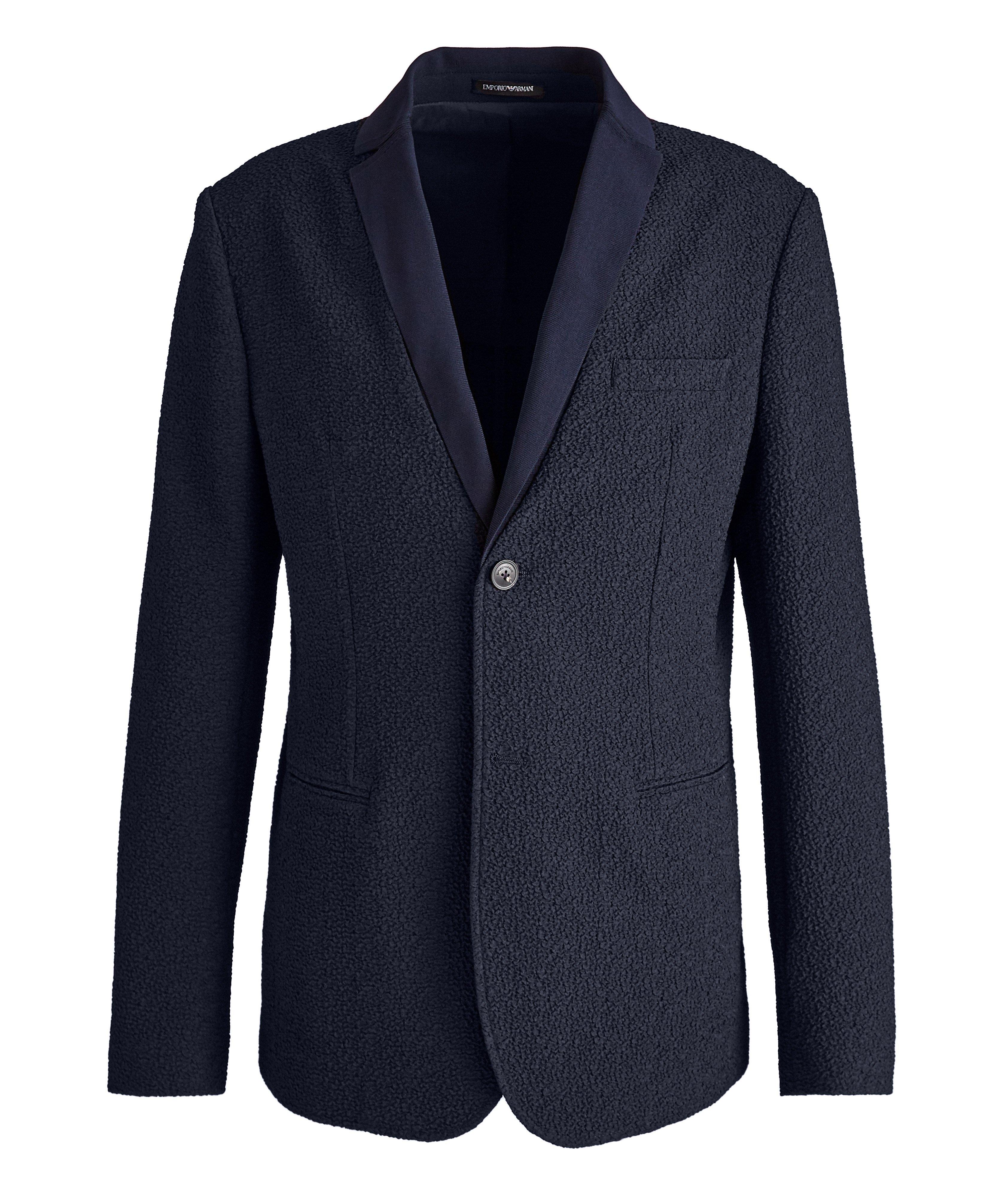 Crinkled Textured Sports Jacket image 0