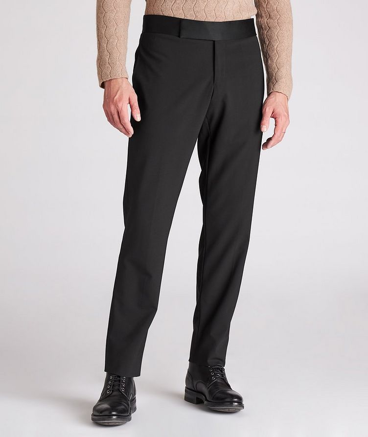 Slim-Fit Stretch-Wool Dress Pants image 1