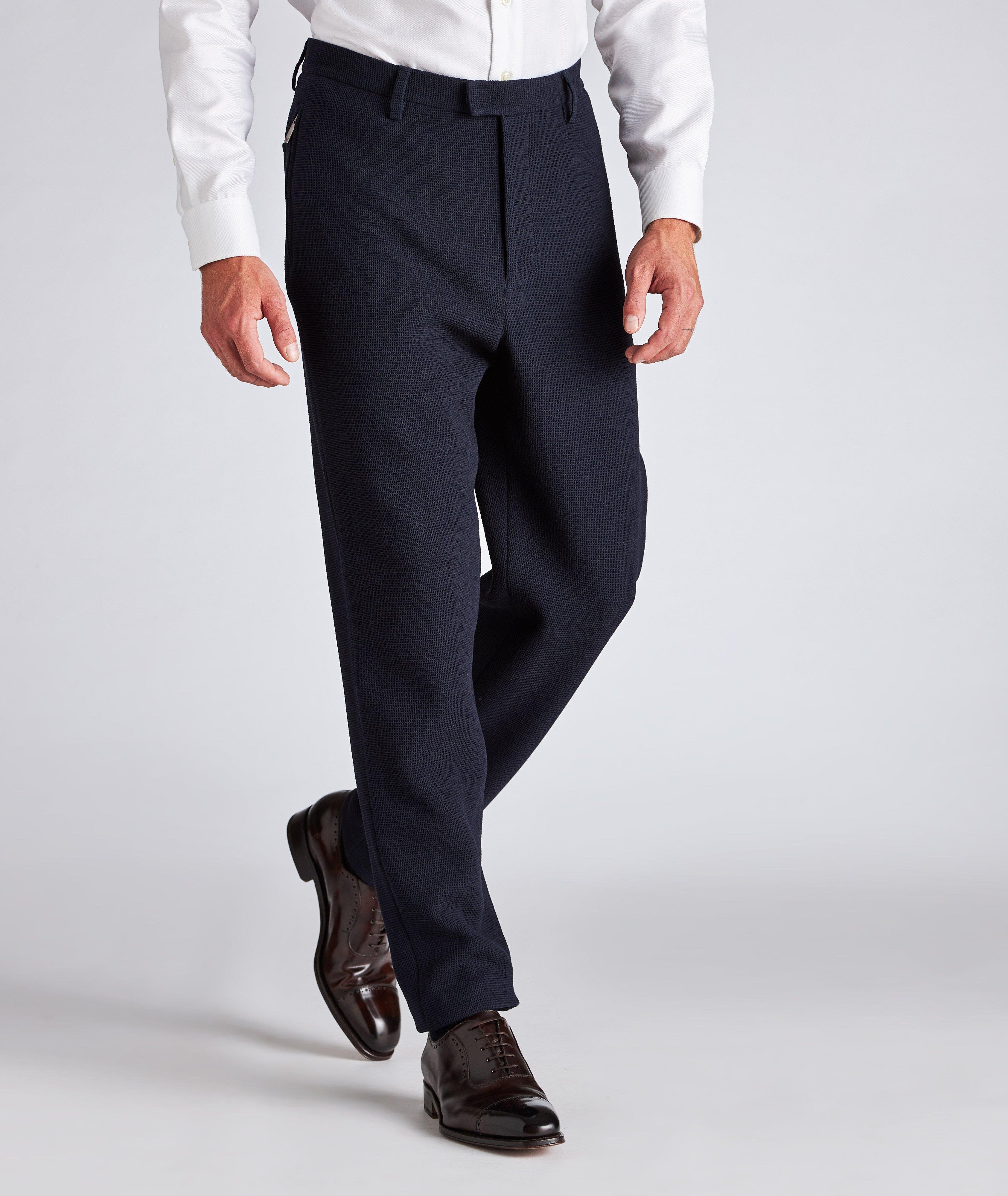 Stretch-Wool Dress Pants image 1
