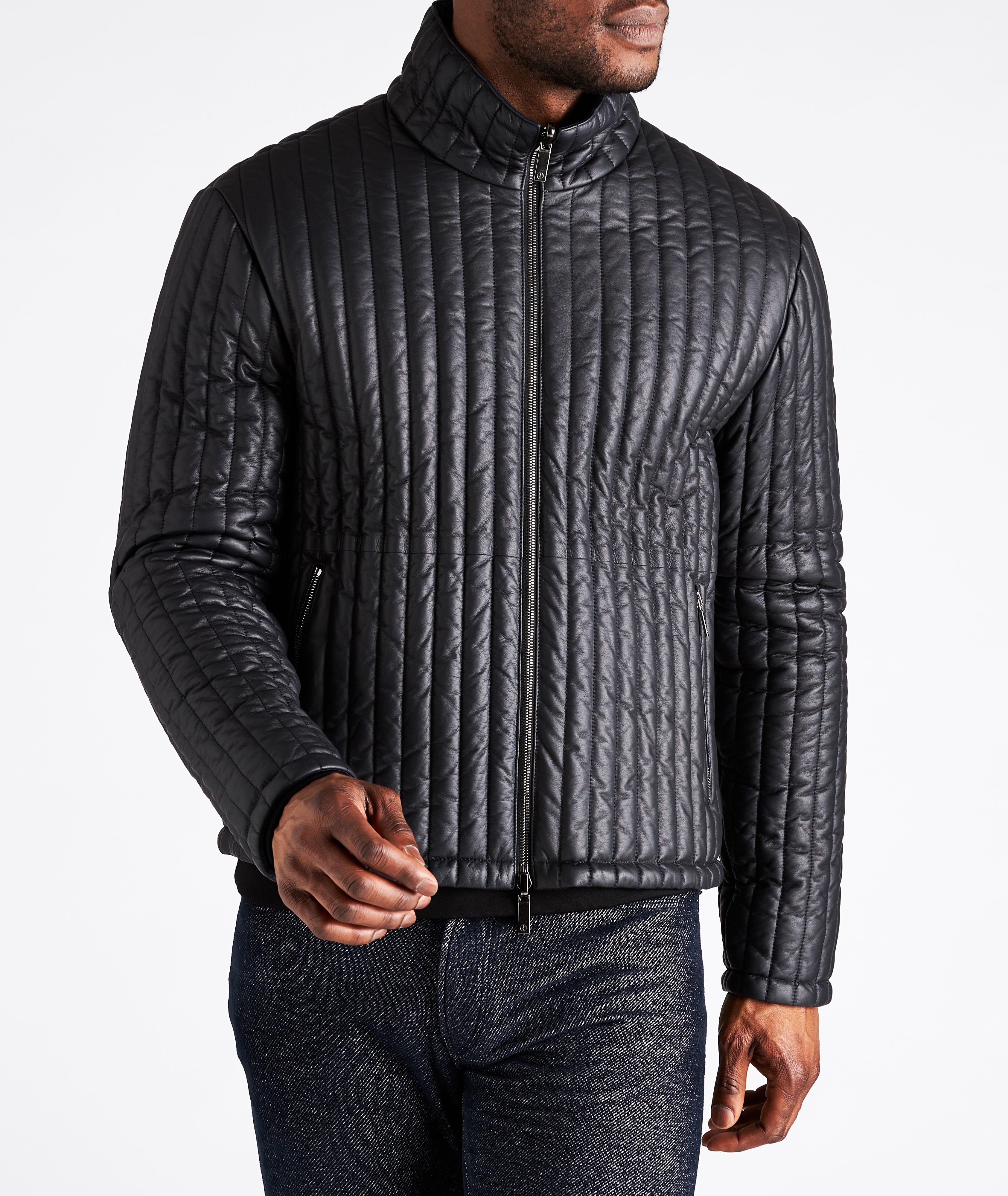 Reversible Quilted Blouson Jacket image 1