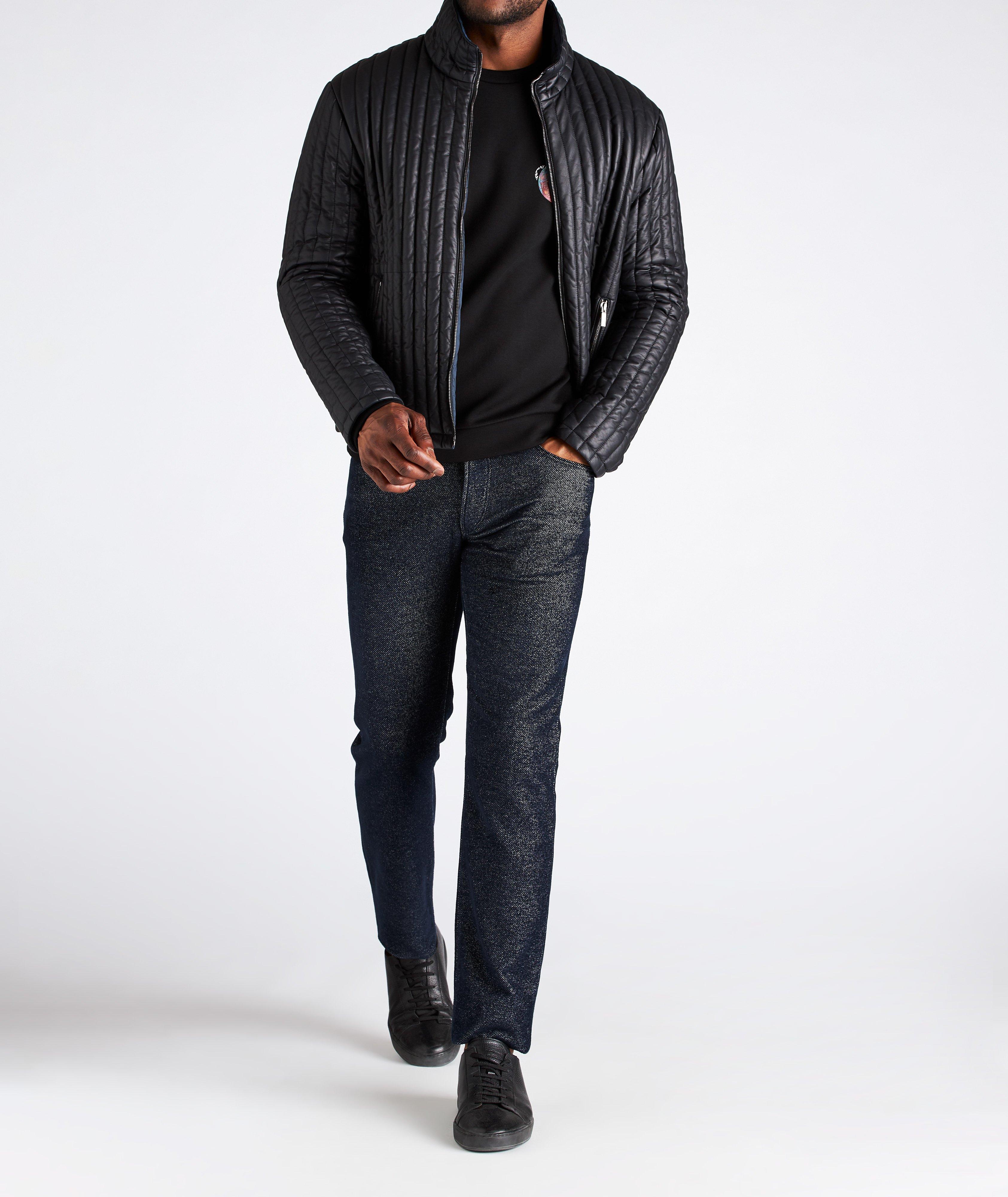 Reversible Quilted Blouson Jacket image 5