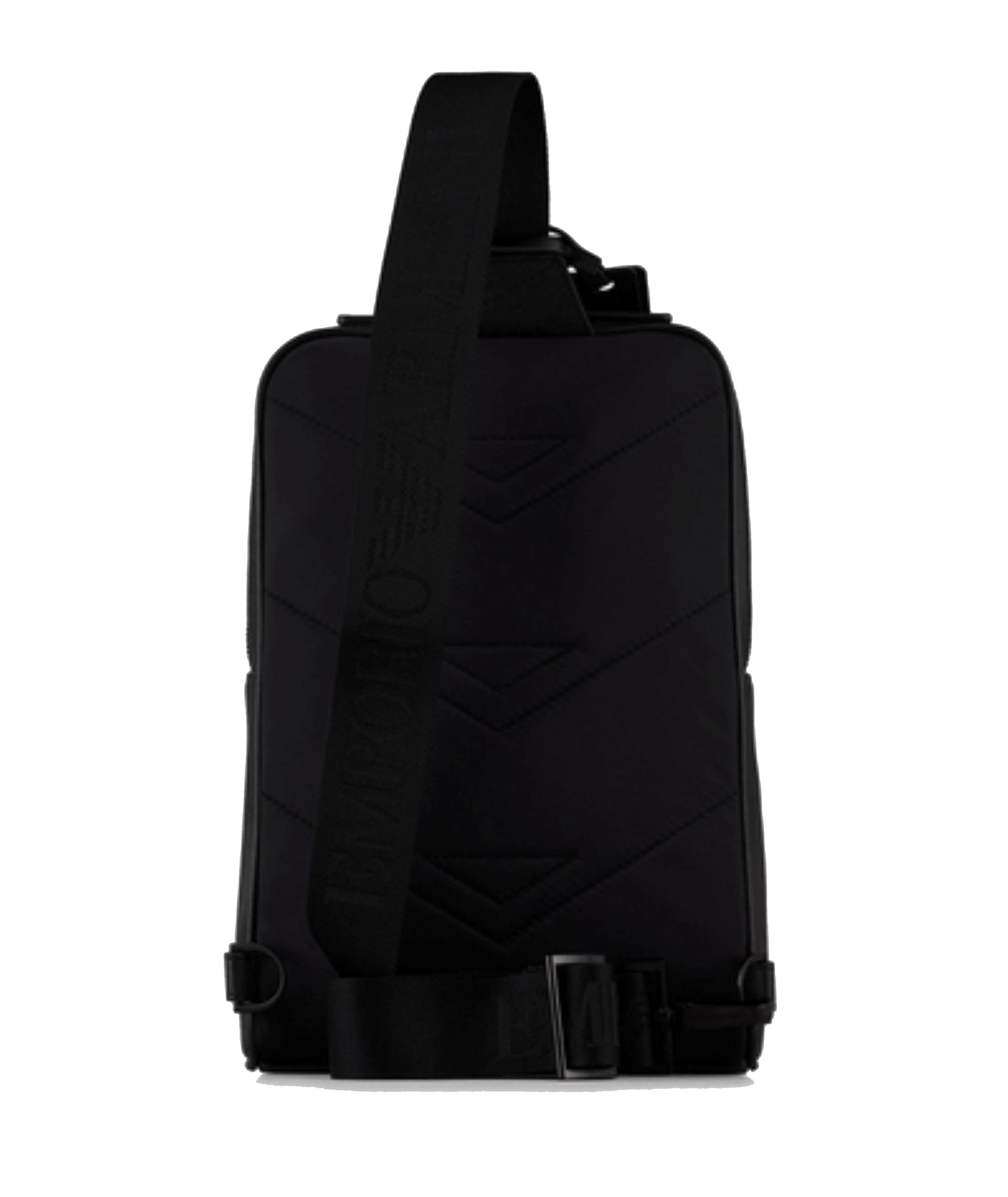Sac à dos en cuir Saffiano durable à bretelle simple image 1
