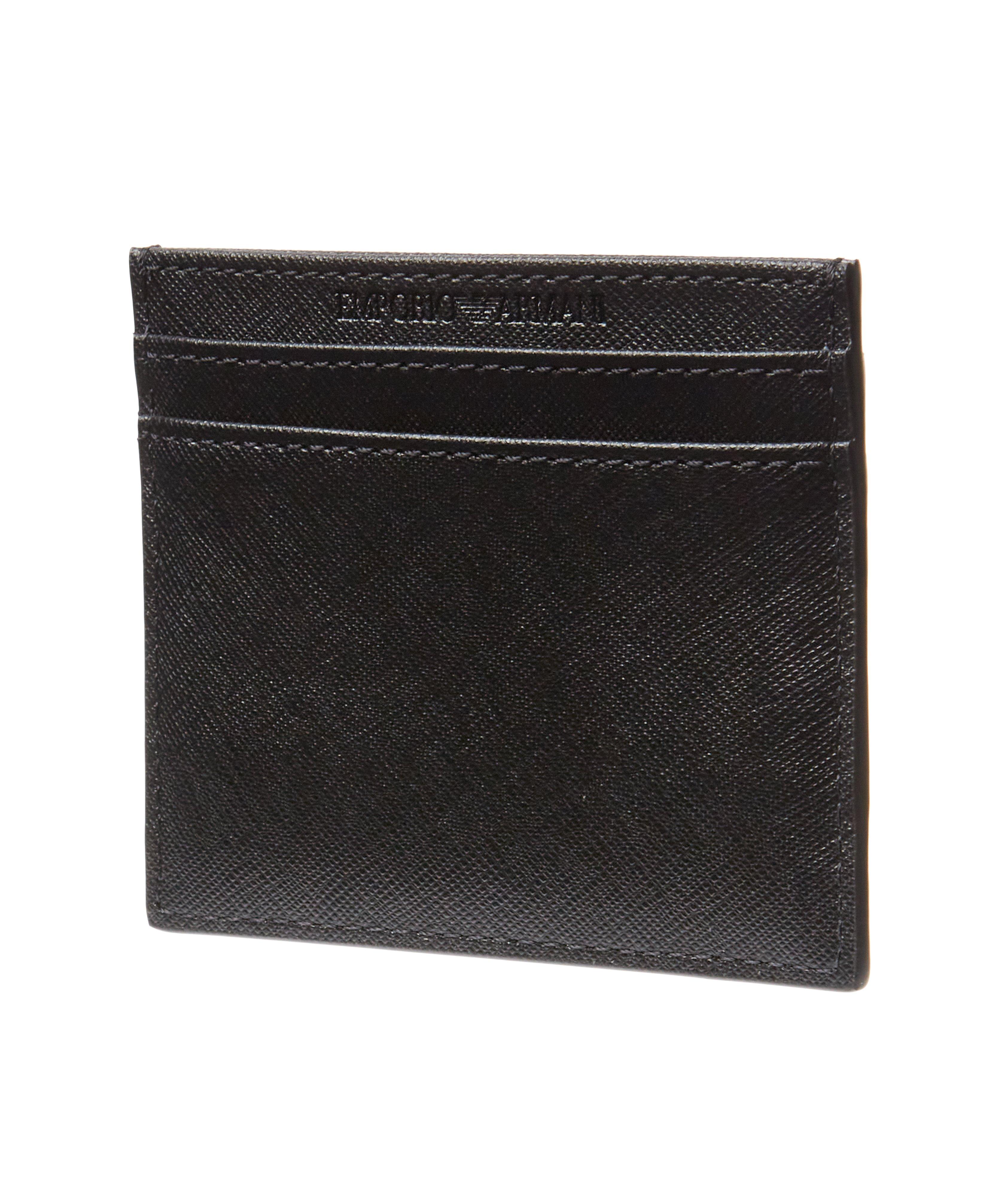 Saffiano Recycled Leather Cardholder image 1